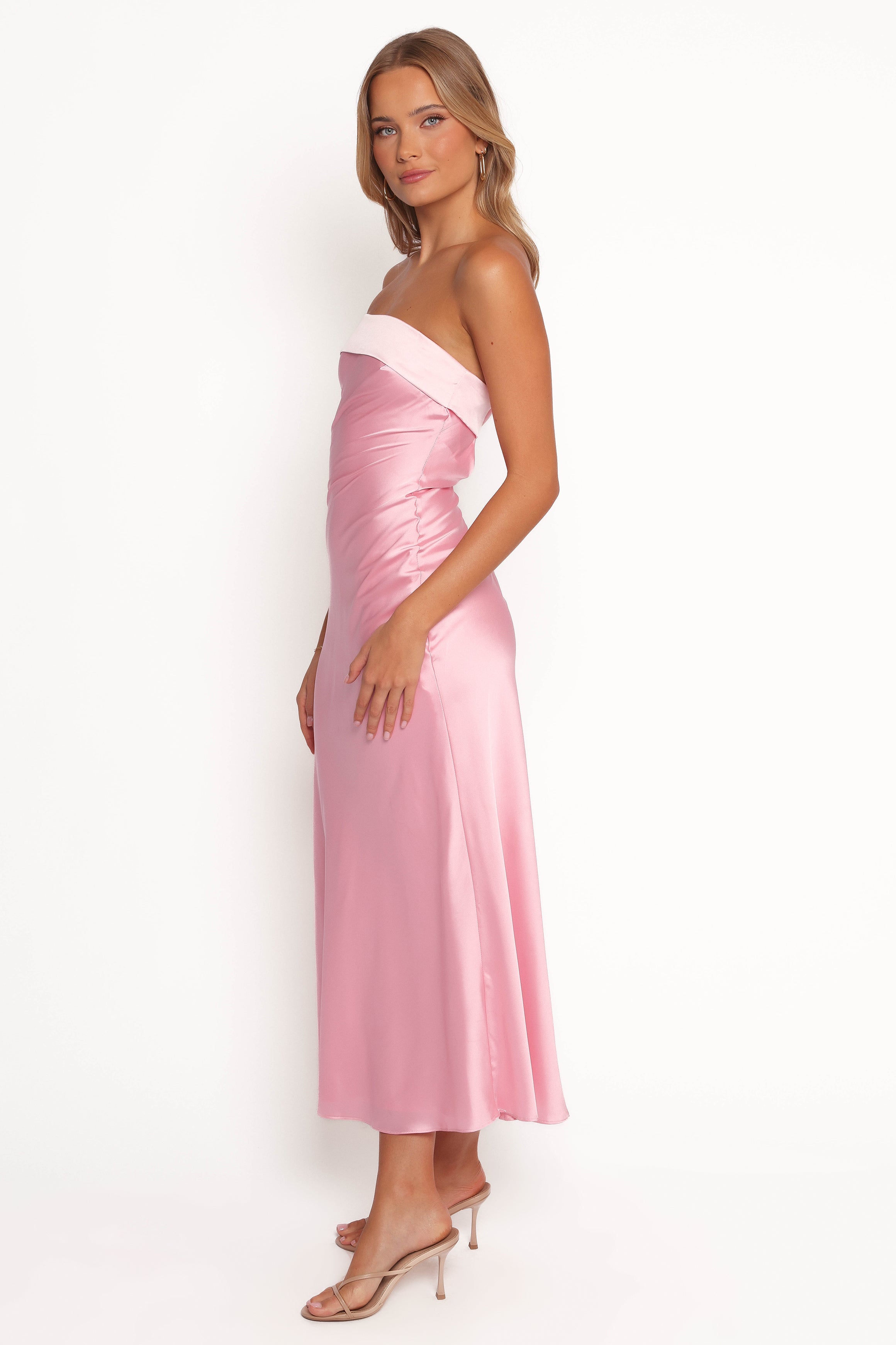 Petal and Pup USA DRESSES Ashe Midi Dress - Pink (Hold for Rack)