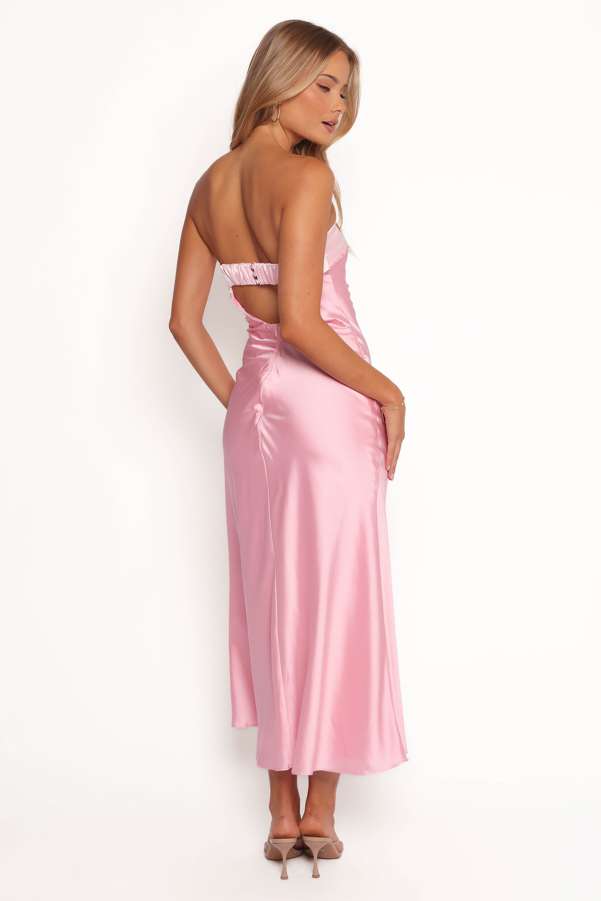 Petal and Pup USA DRESSES Ashe Midi Dress - Pink (Hold for Rack)