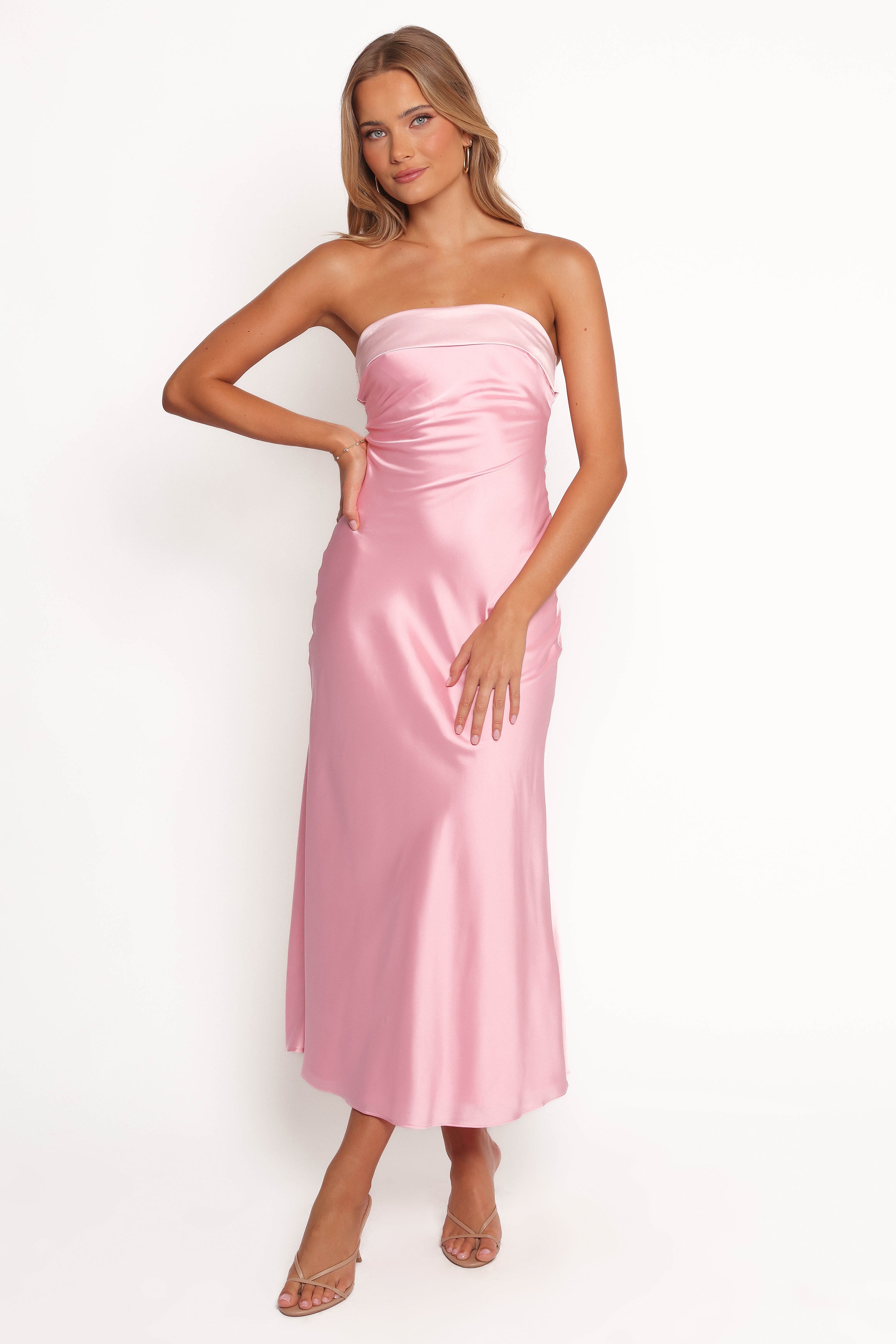 Petal and Pup USA DRESSES Ashe Midi Dress - Pink (Hold for Rack)