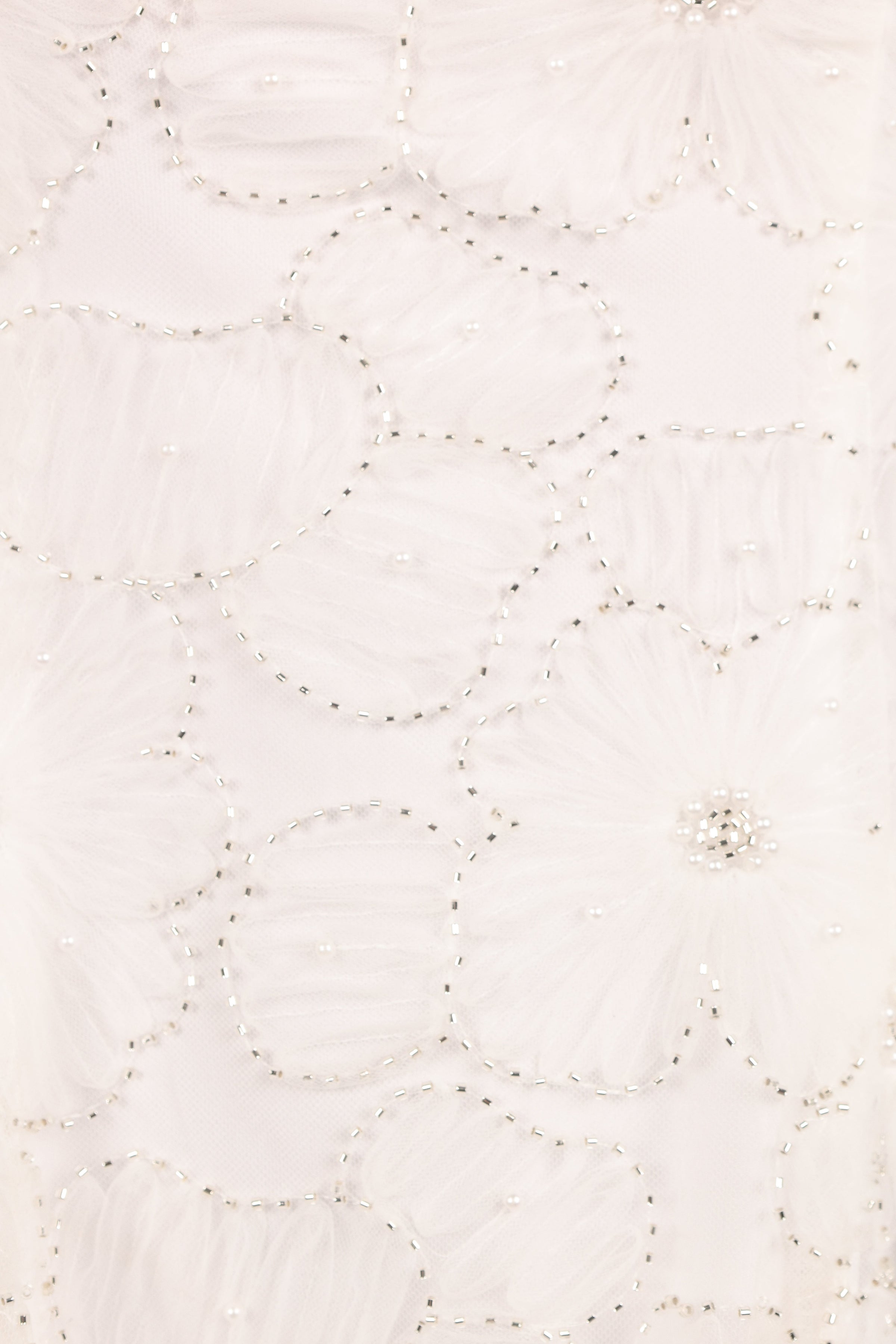 Petal and Pup USA DRESSES Ashly Off Shoulder Mini Dress - White