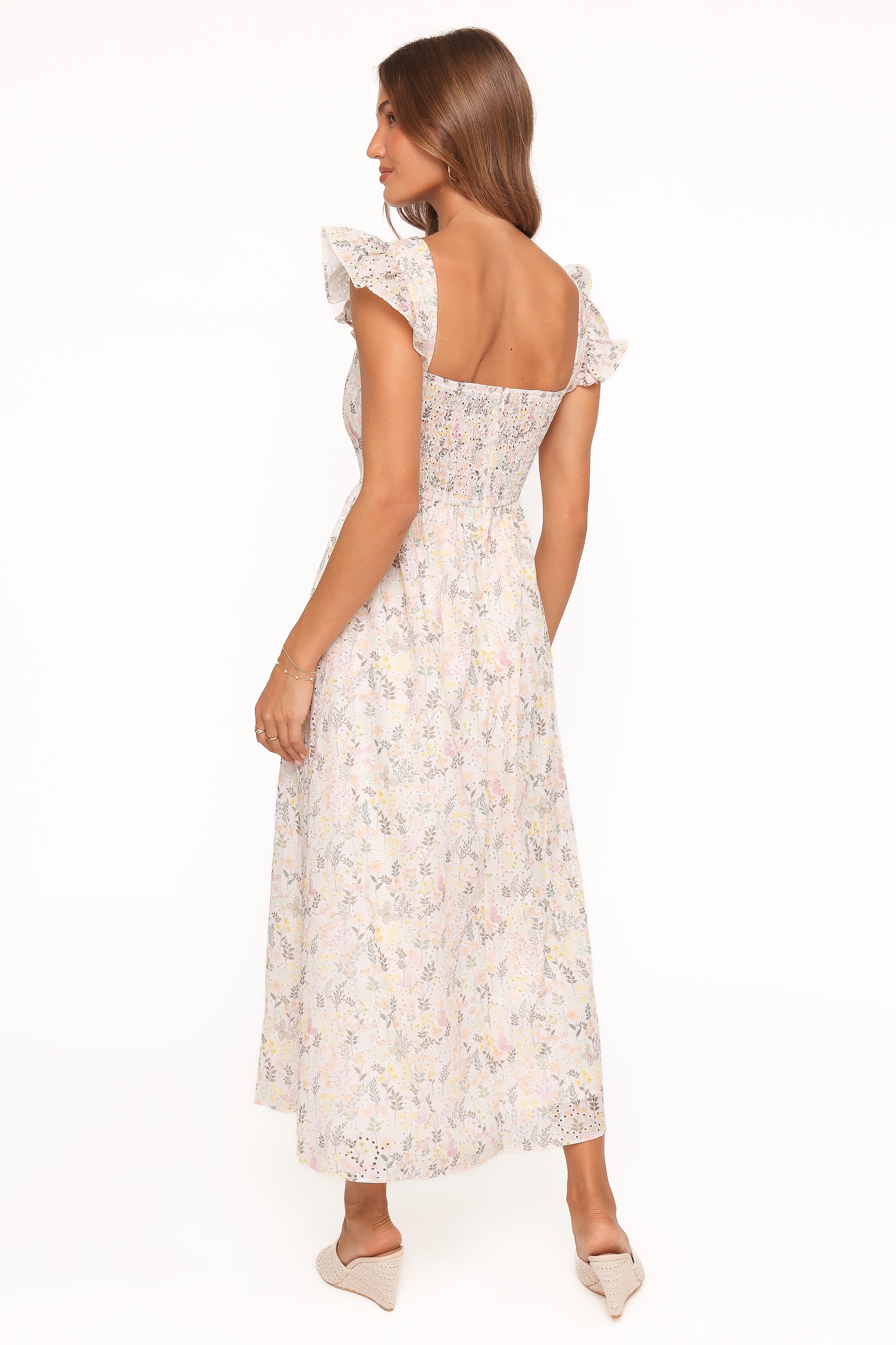Petal and Pup USA DRESSES Ashtonleigh Midi Dress - Multi Floral