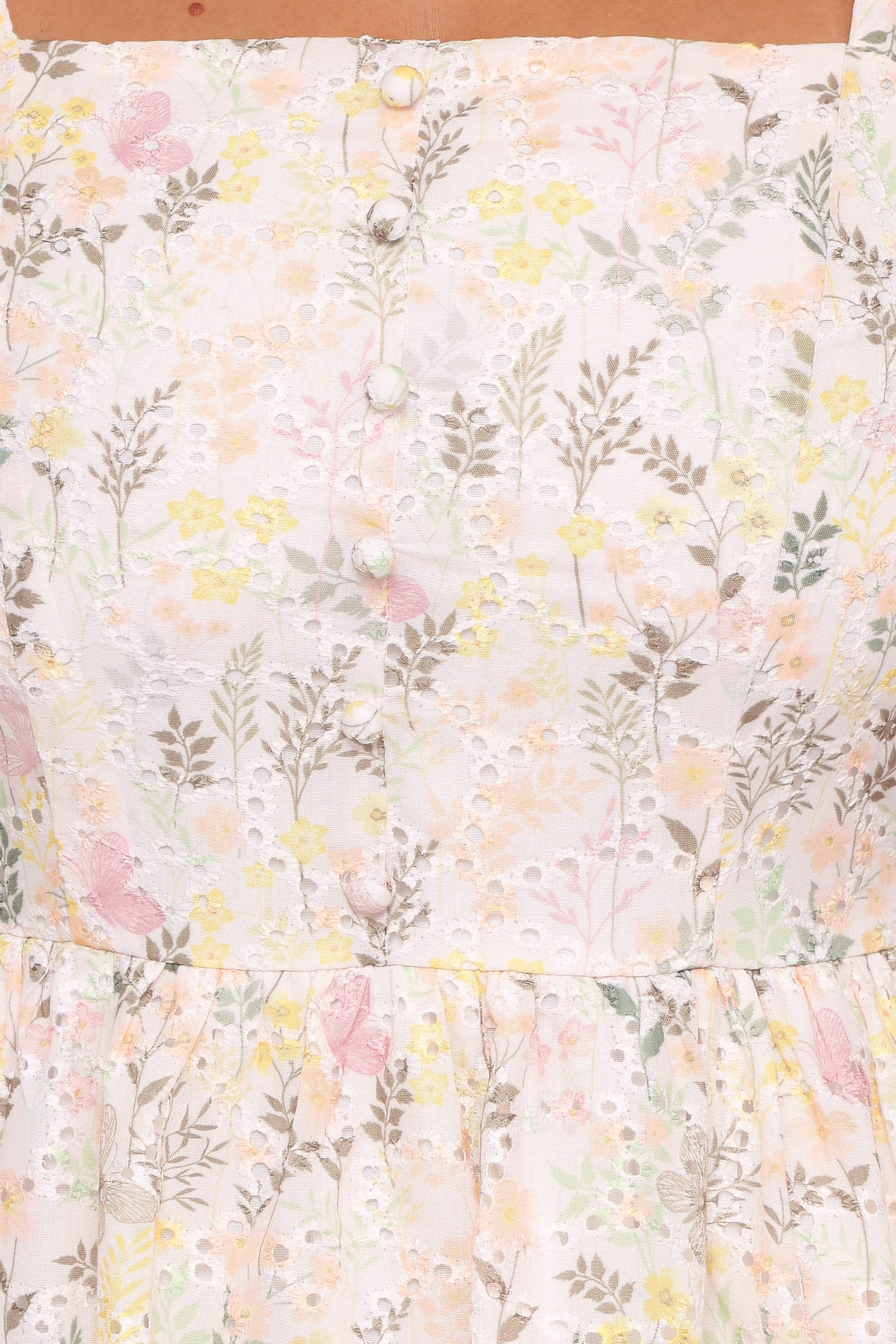 Petal and Pup USA DRESSES Ashtonleigh Midi Dress - Multi Floral