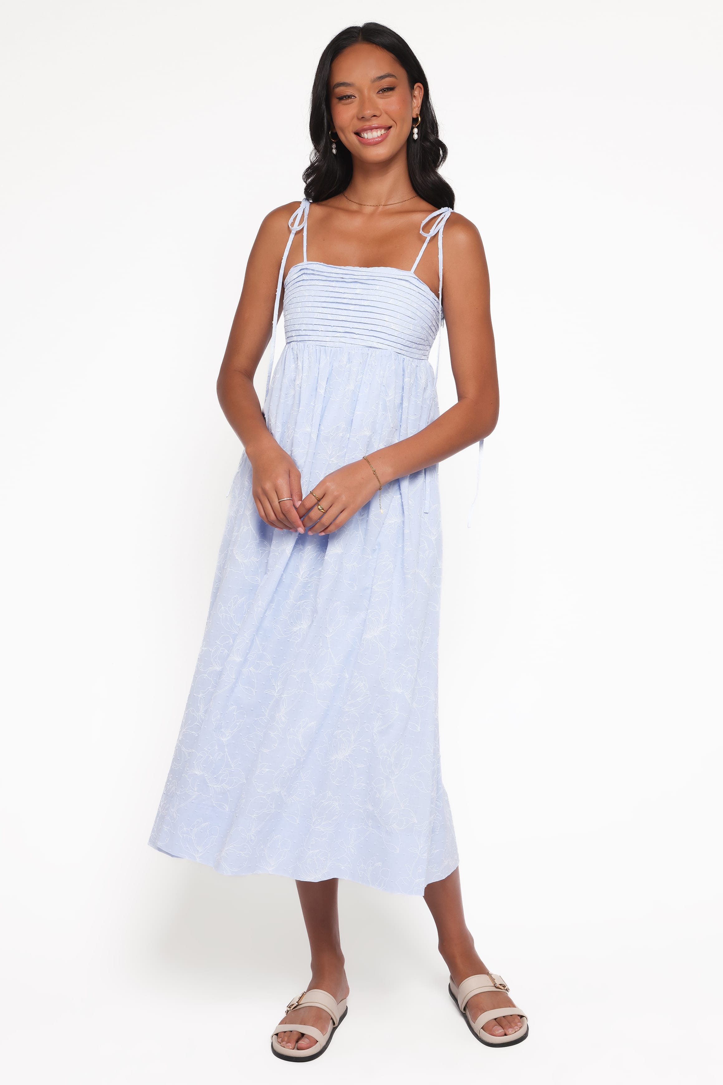 Petal and Pup USA DRESSES Ashtyn Maxi Dress - Cornflower Blue