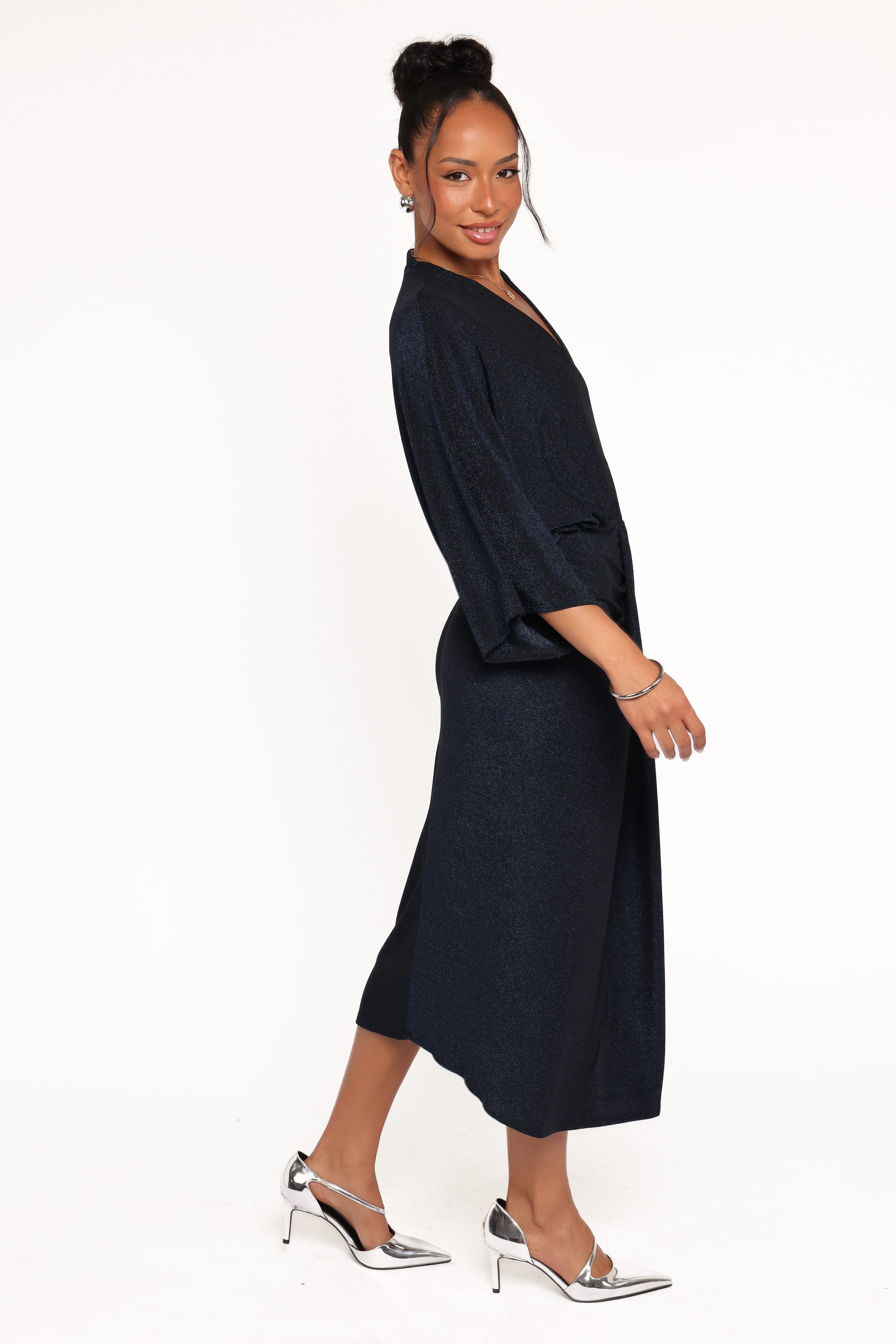 Petal and Pup USA DRESSES Audrina Maxi Dress - Midnight Blue