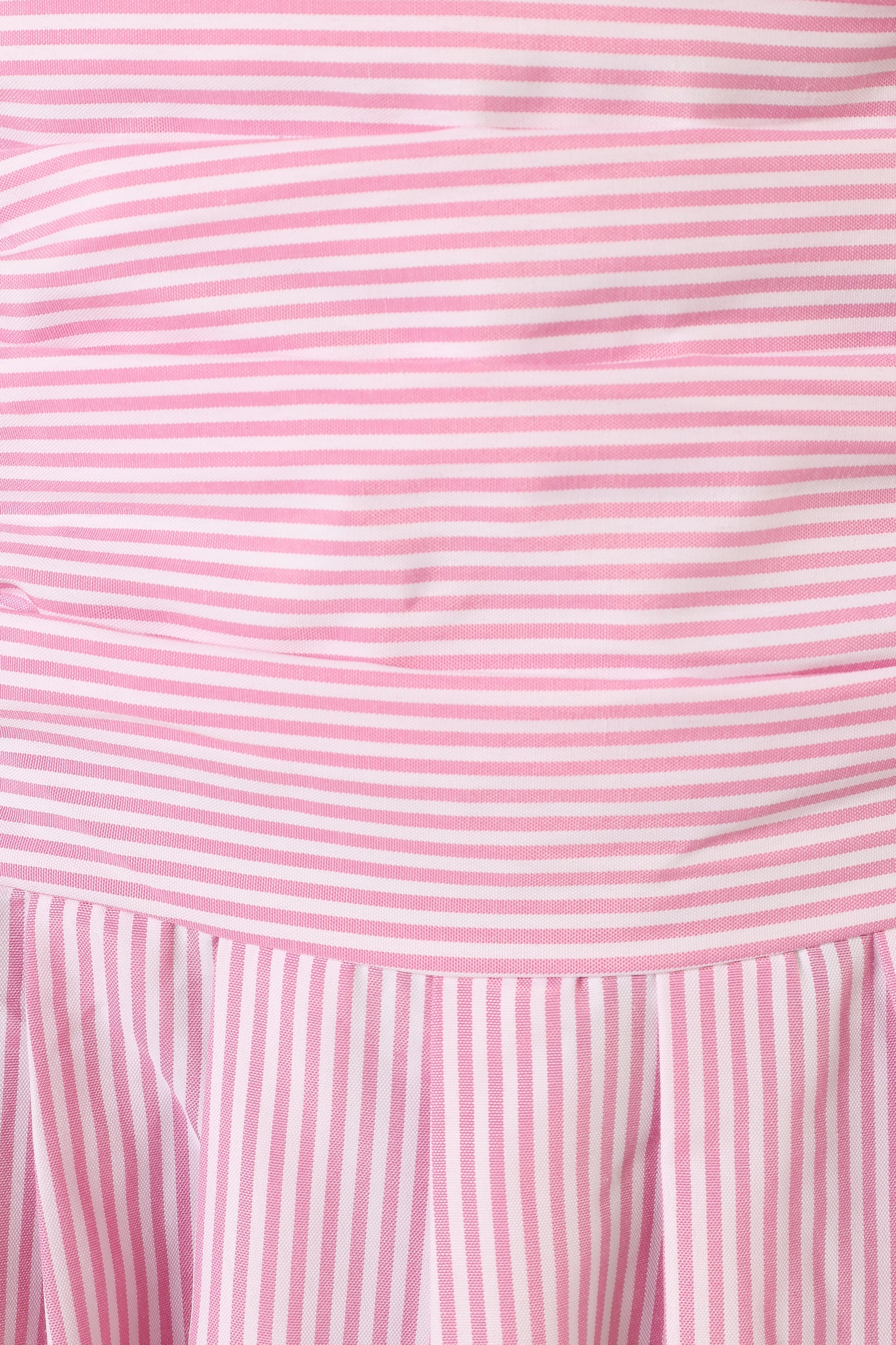 Petal and Pup USA DRESSES Avalee Strapless Maxi Dress - Pink Stripe