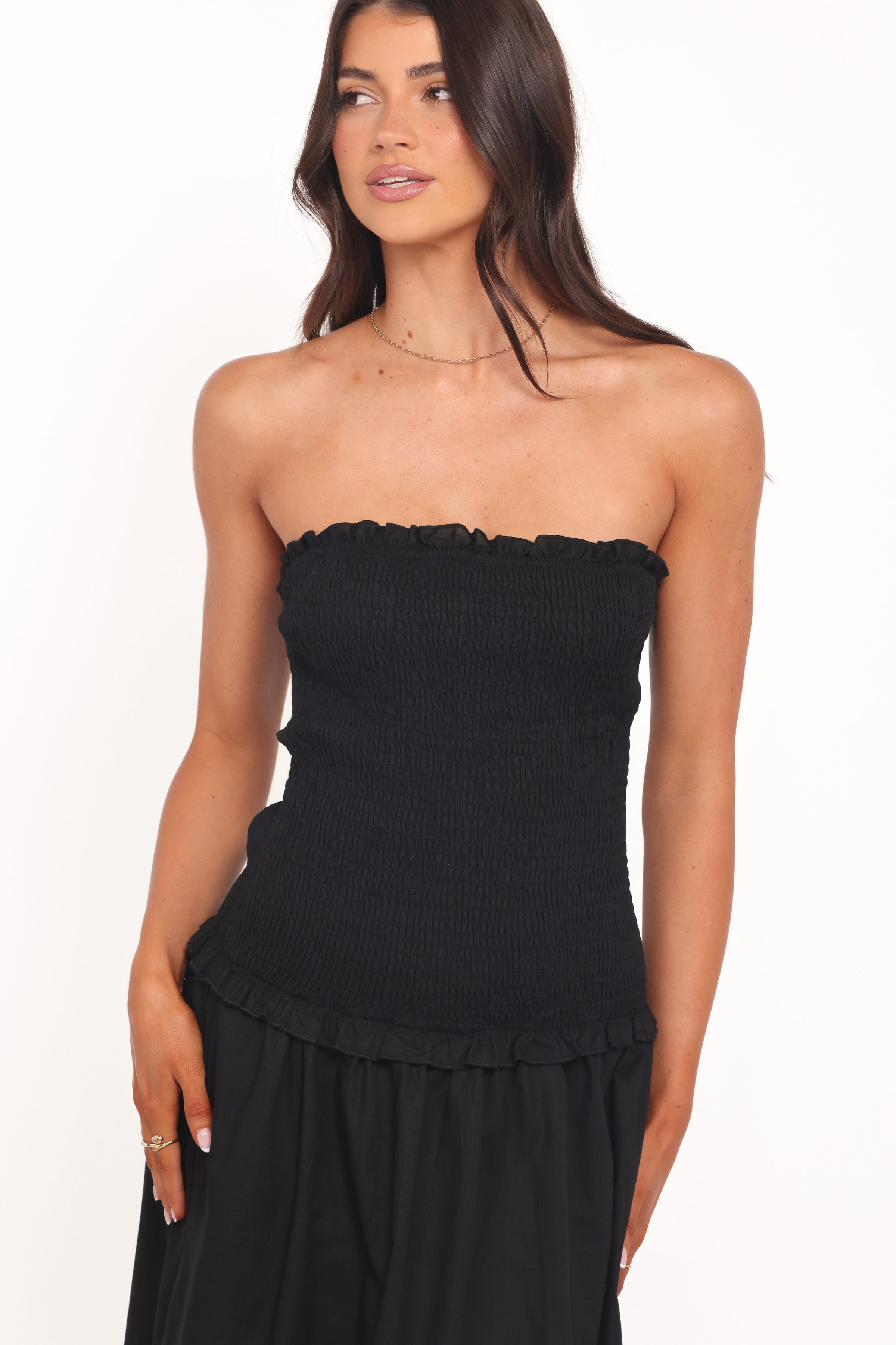 Petal and Pup USA DRESSES Bea Maxi Dress - Black