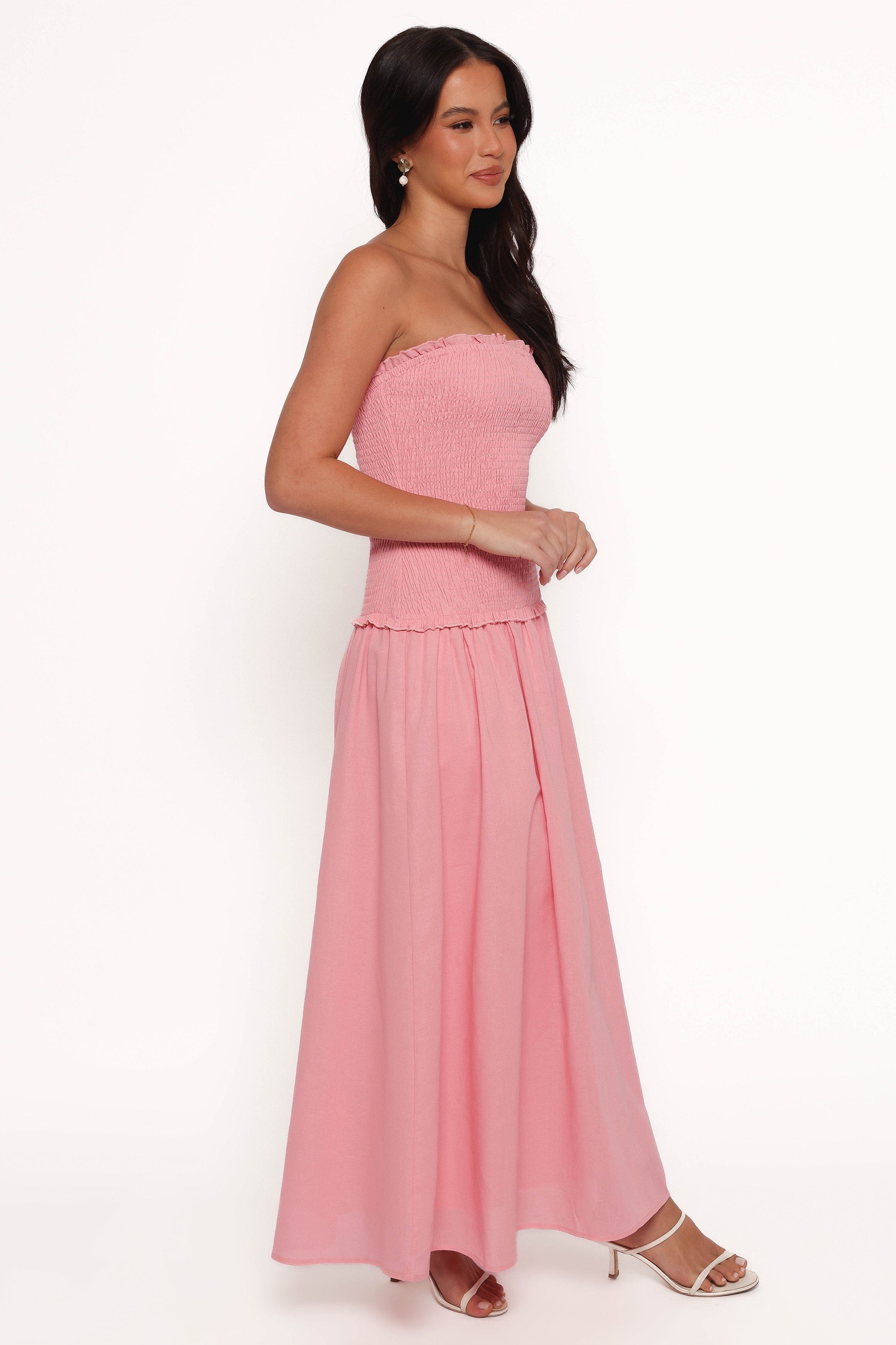 Petal and Pup USA DRESSES Bea Maxi Dress - Soft Pink