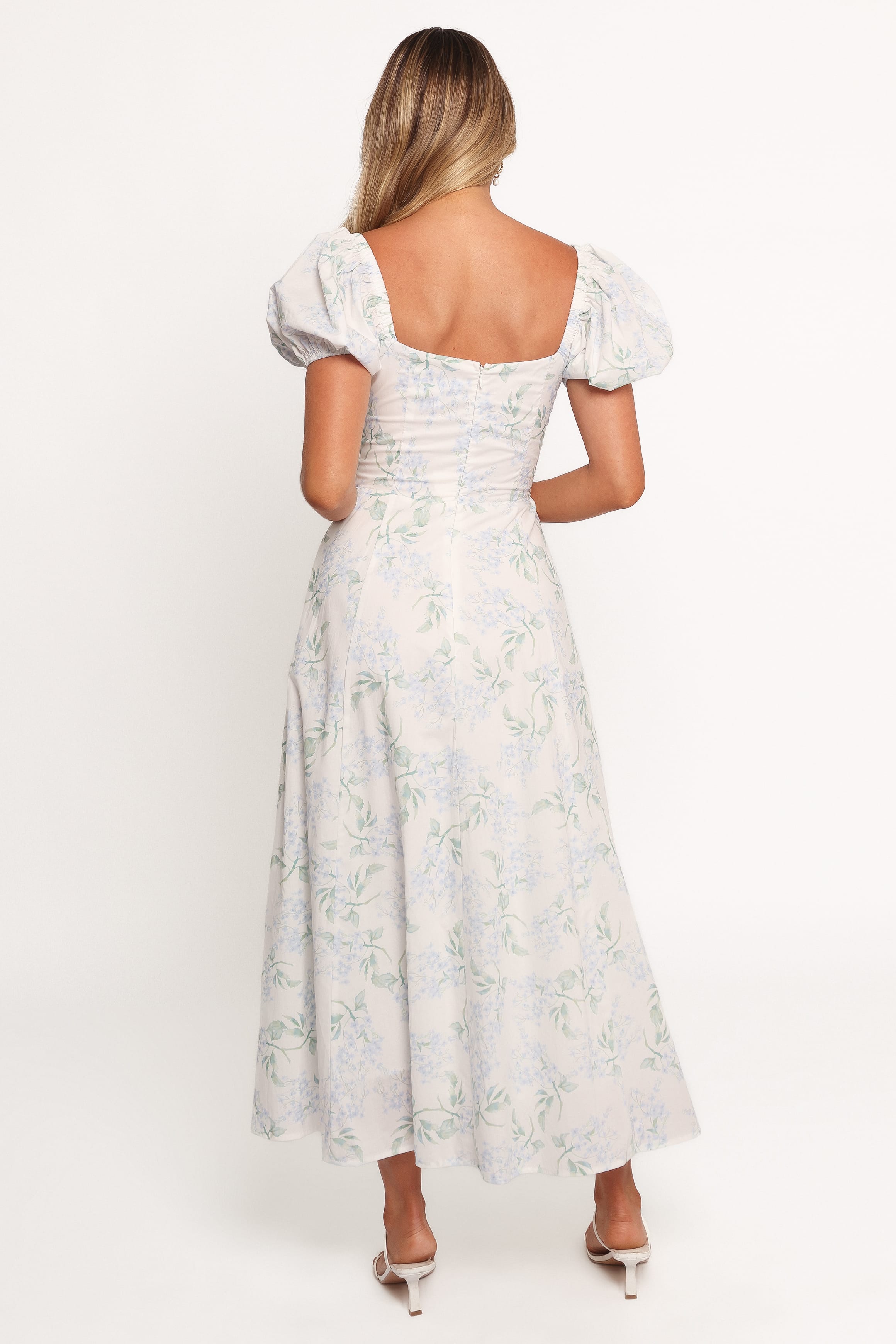 Petal and Pup USA DRESSES Beati Midi Dress - Blue