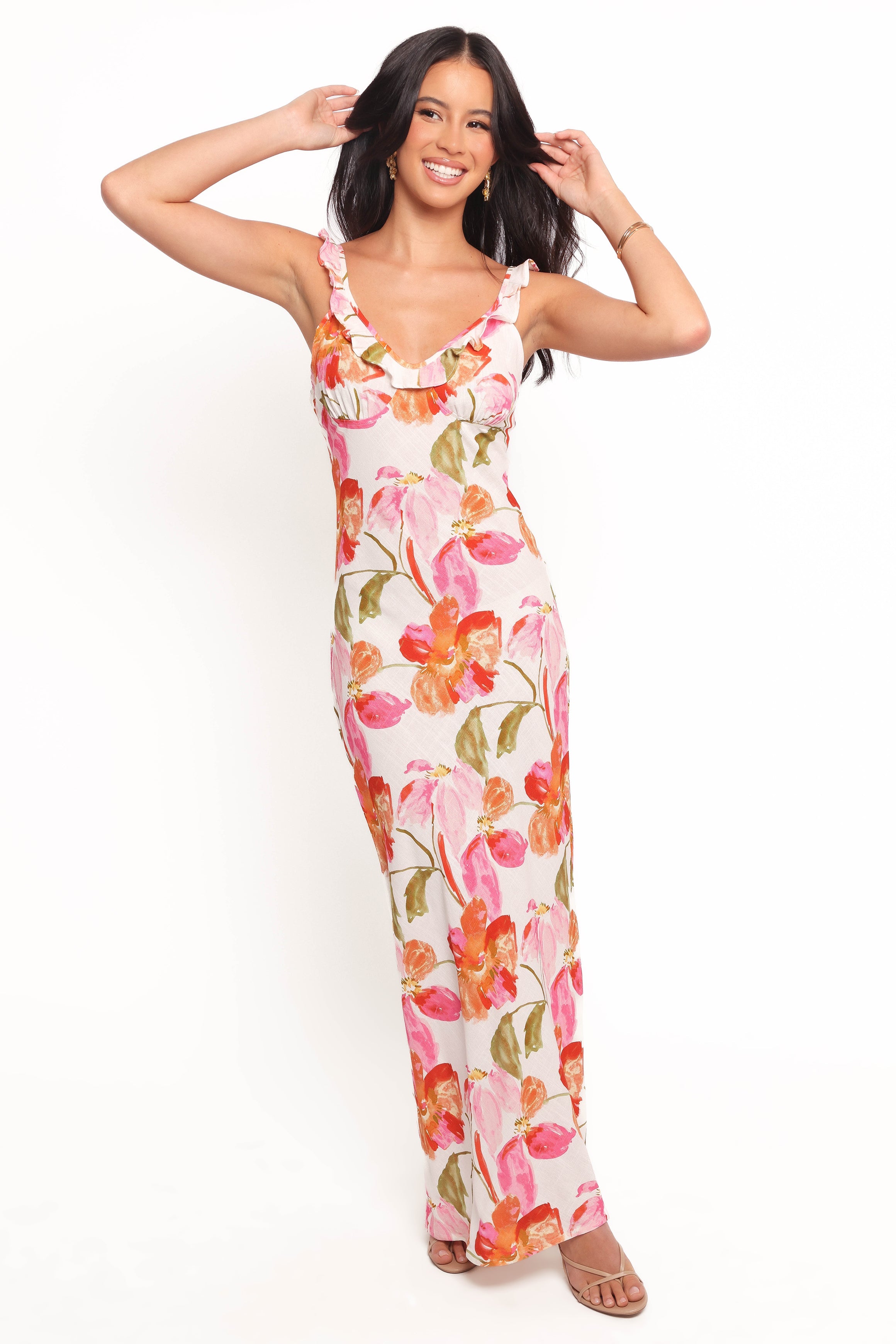 Petal and Pup USA DRESSES Beckie Maxi Dress - Everlyn Floral