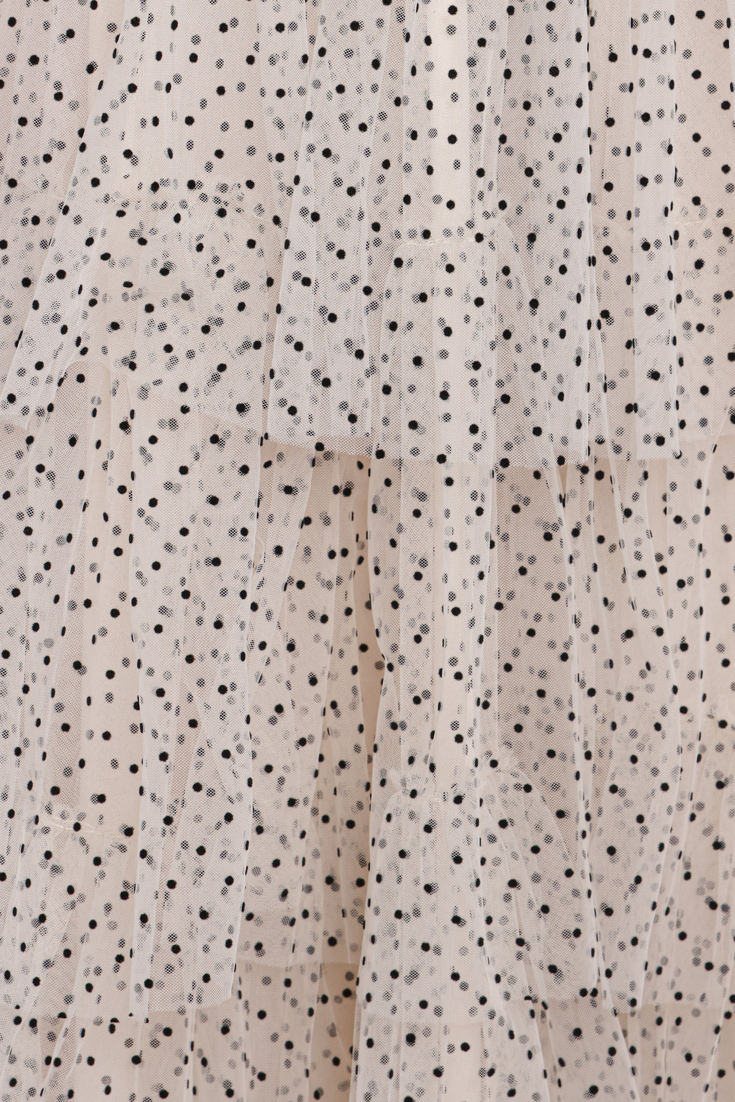 Petal and Pup USA DRESSES Belle Maxi Dress - Cream Polka Dot