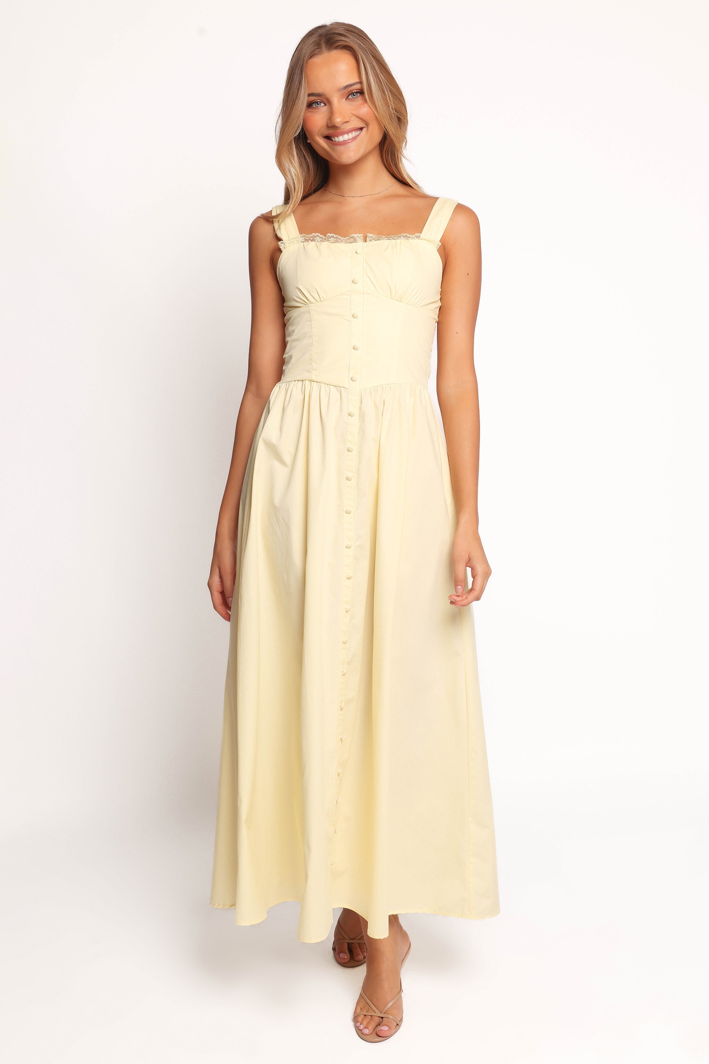 Petal and Pup USA DRESSES Bellus Maxi Dress - Yellow