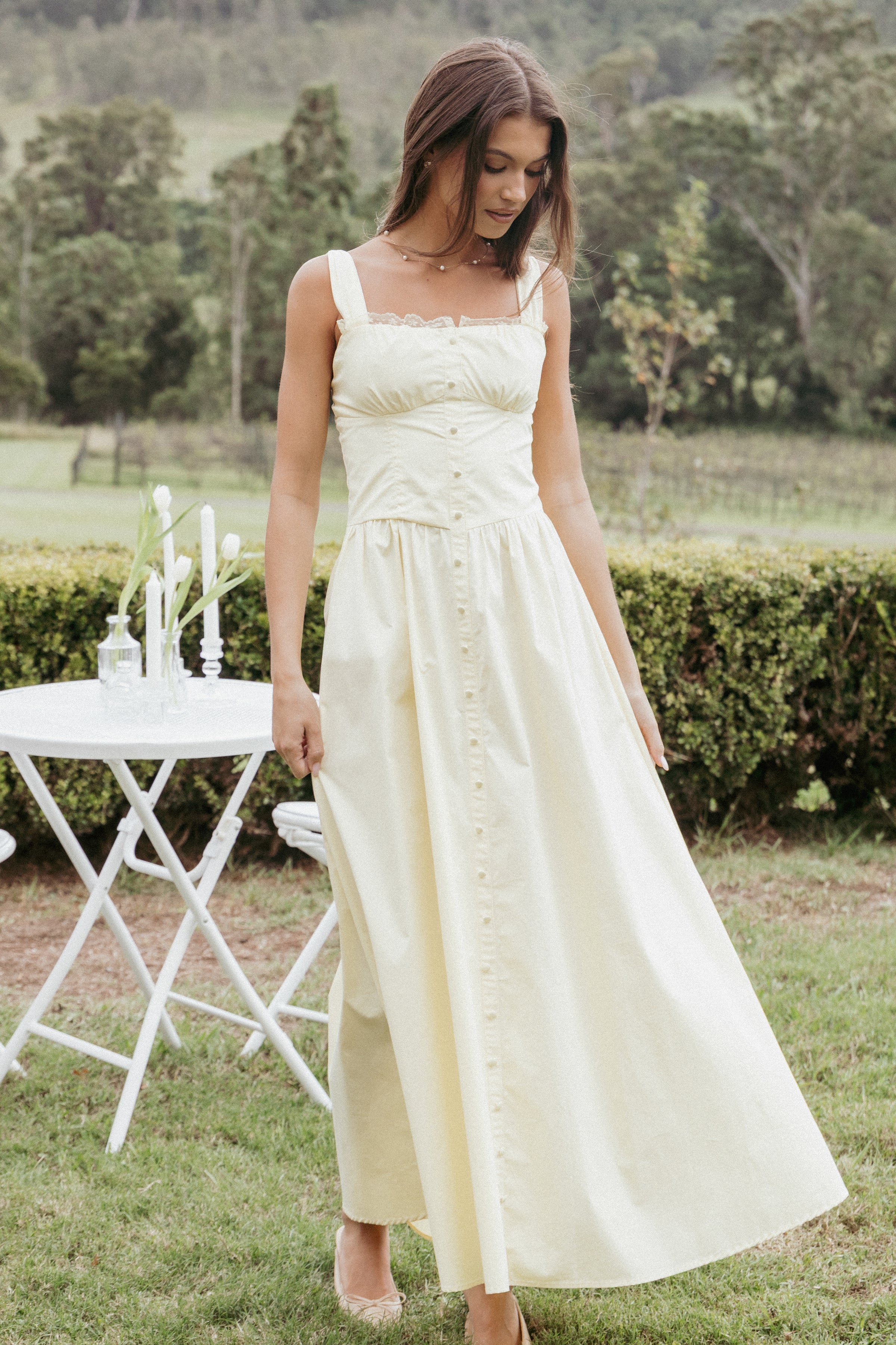 Petal and Pup USA DRESSES Bellus Maxi Dress - Yellow