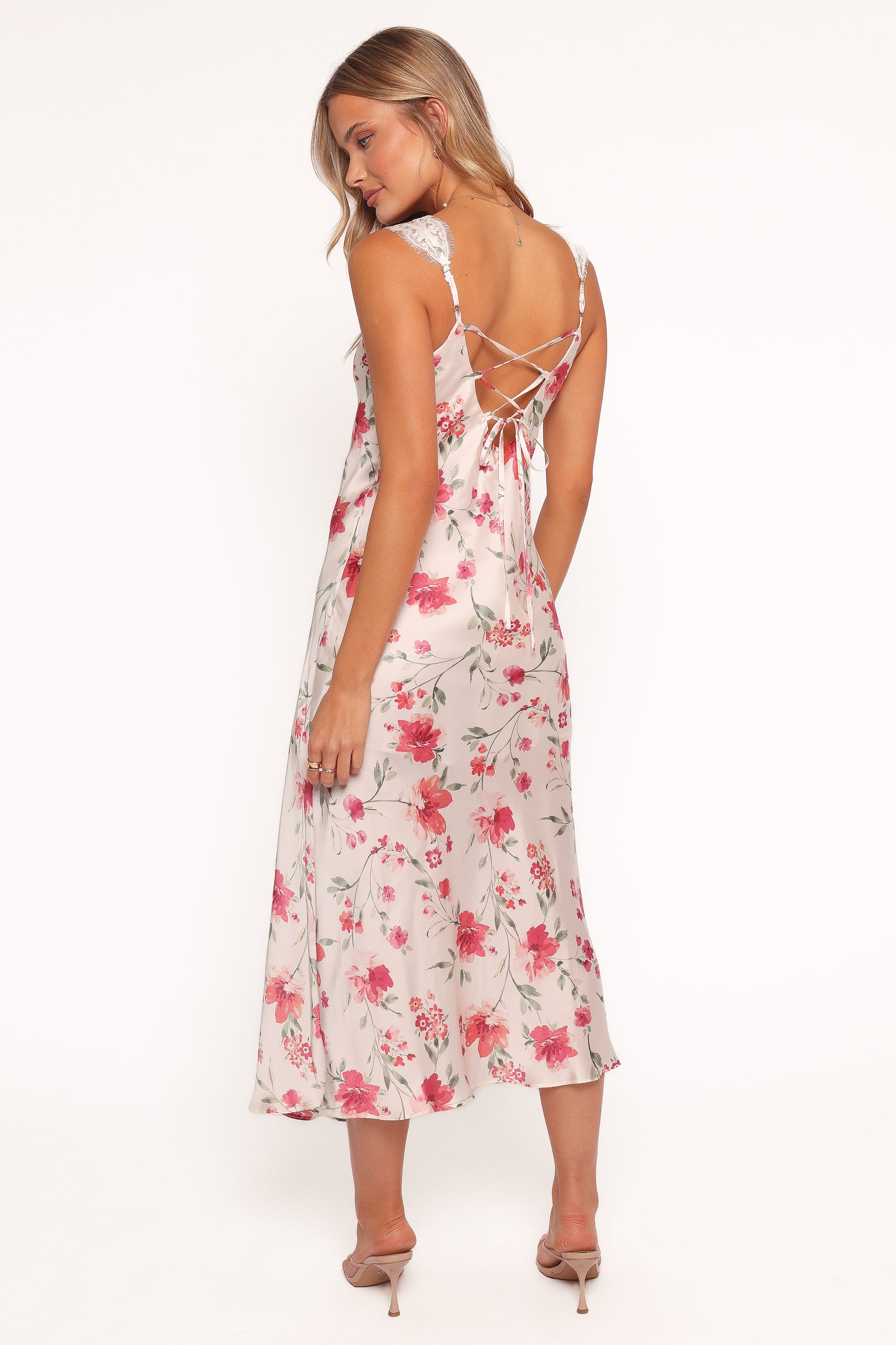 Petal and Pup USA DRESSES Bennett Midi Dress - Cameo Floral (Hold for Amazon)
