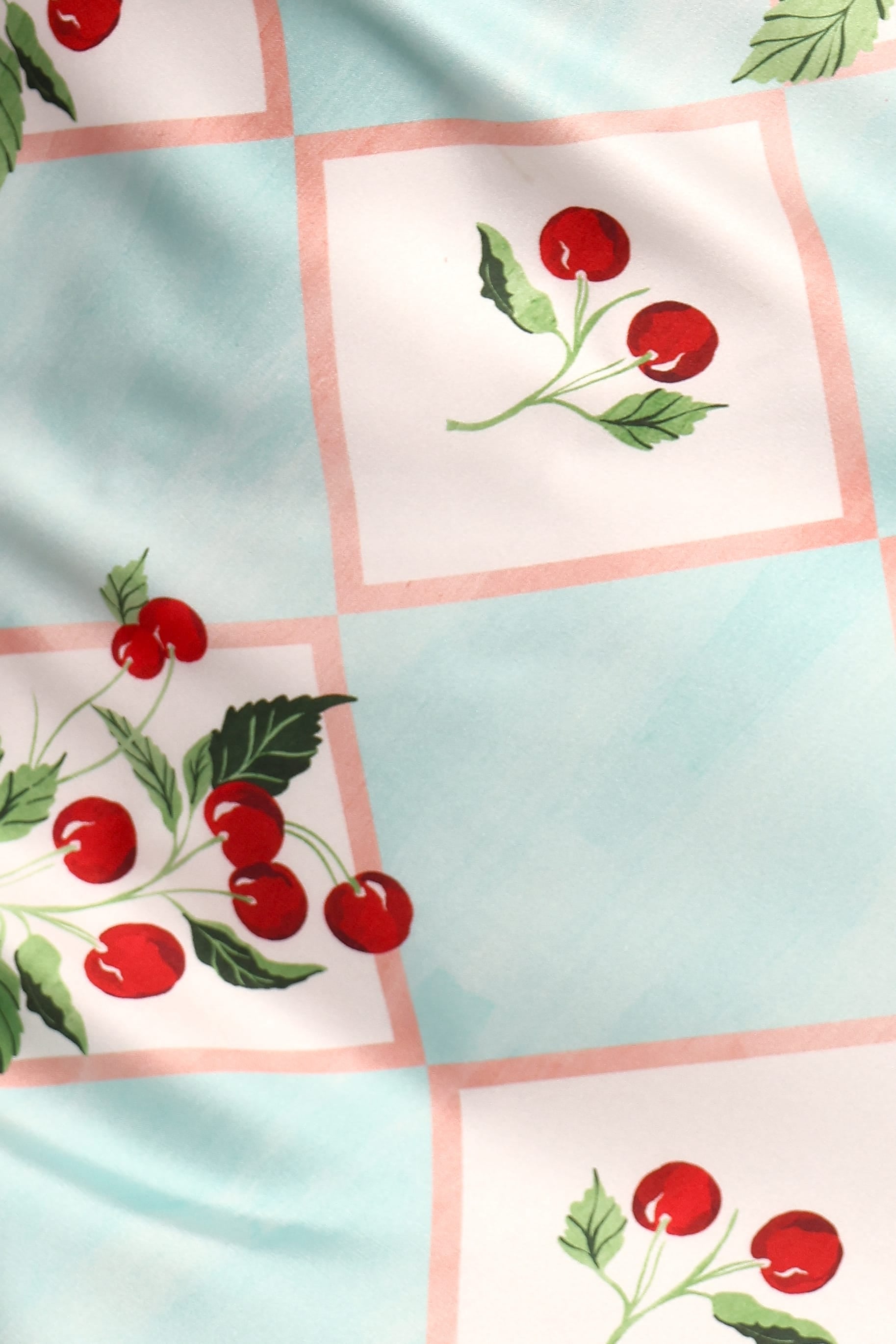 Petal and Pup USA DRESSES Benton Strapless Midi Dress - Cherry Print (Hold for Amazon)