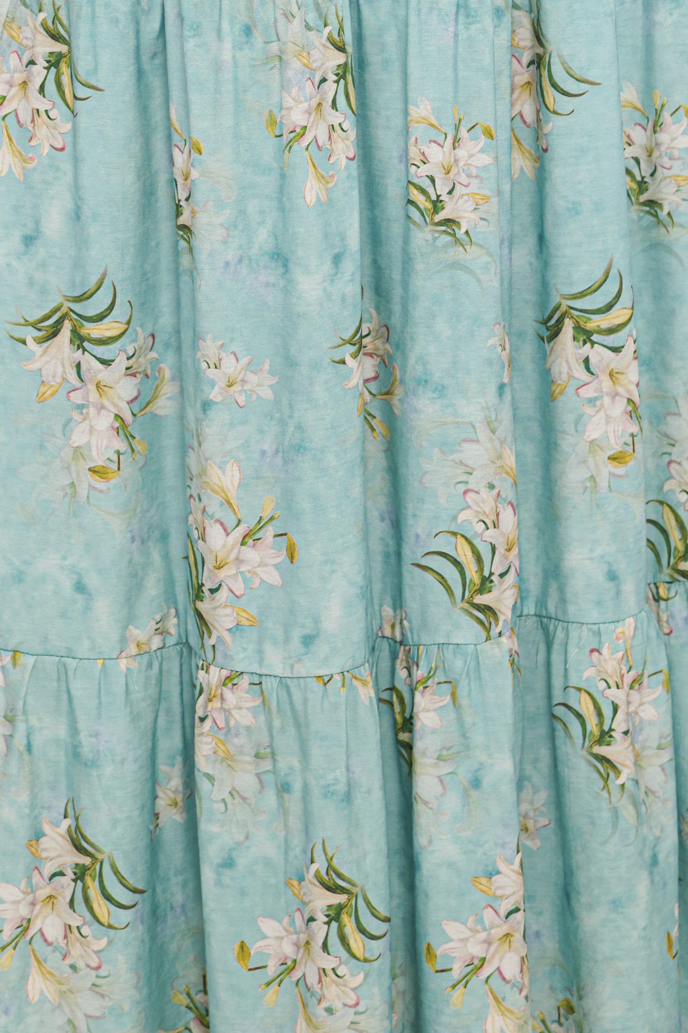 Petal and Pup USA DRESSES Bernice Maxi Dress - Blue Floral