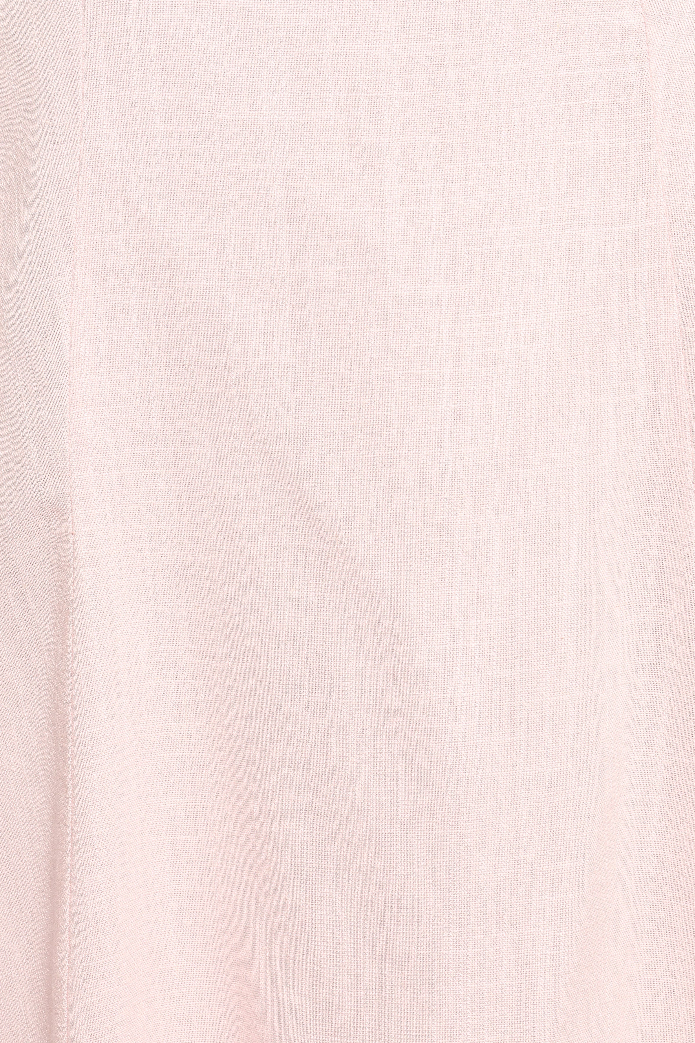 Petal and Pup USA DRESSES Bethany Strapless Midi Dress - Rosewater