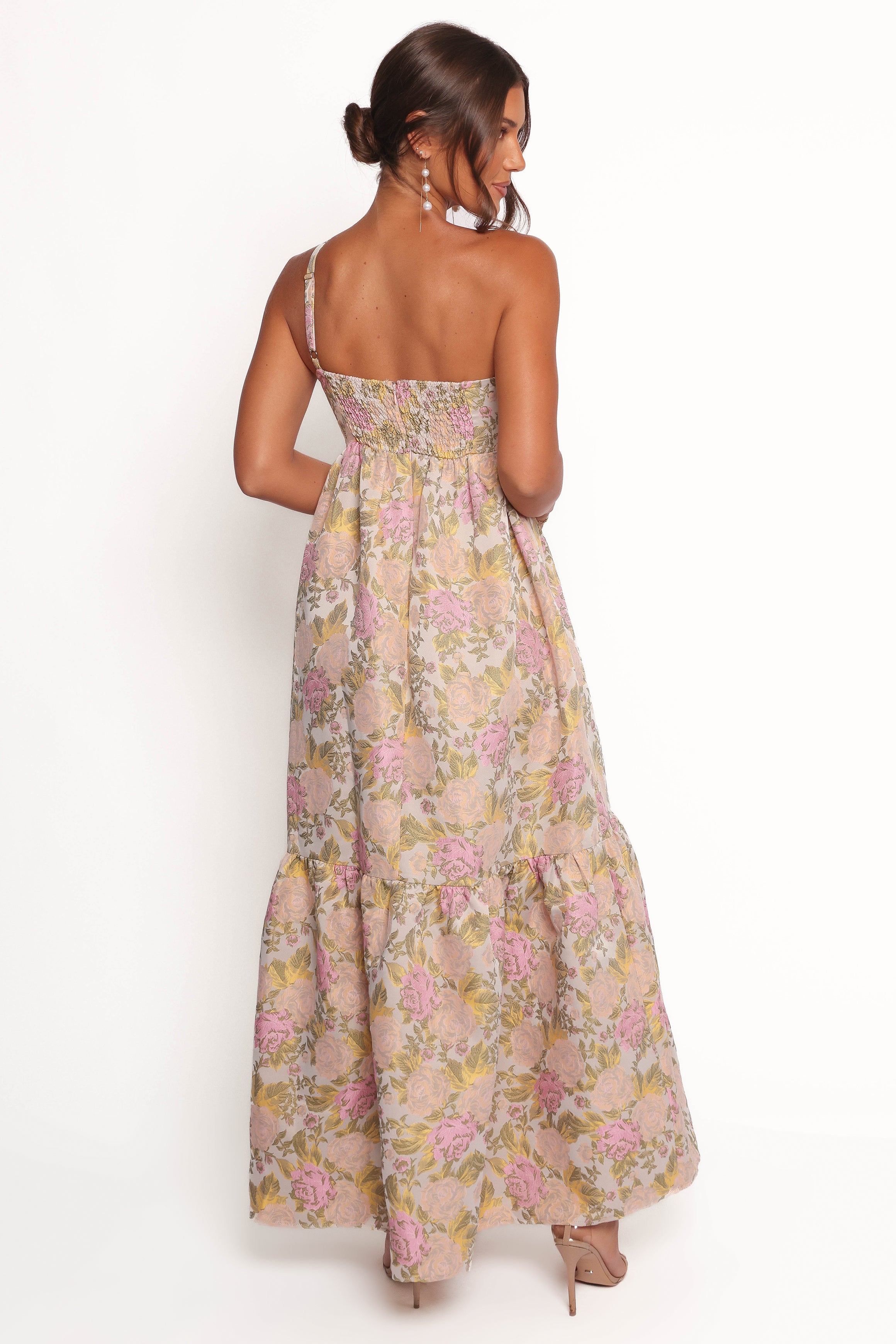 Petal and Pup USA DRESSES Betina Bow Front Maxi Dress - Multi Floral