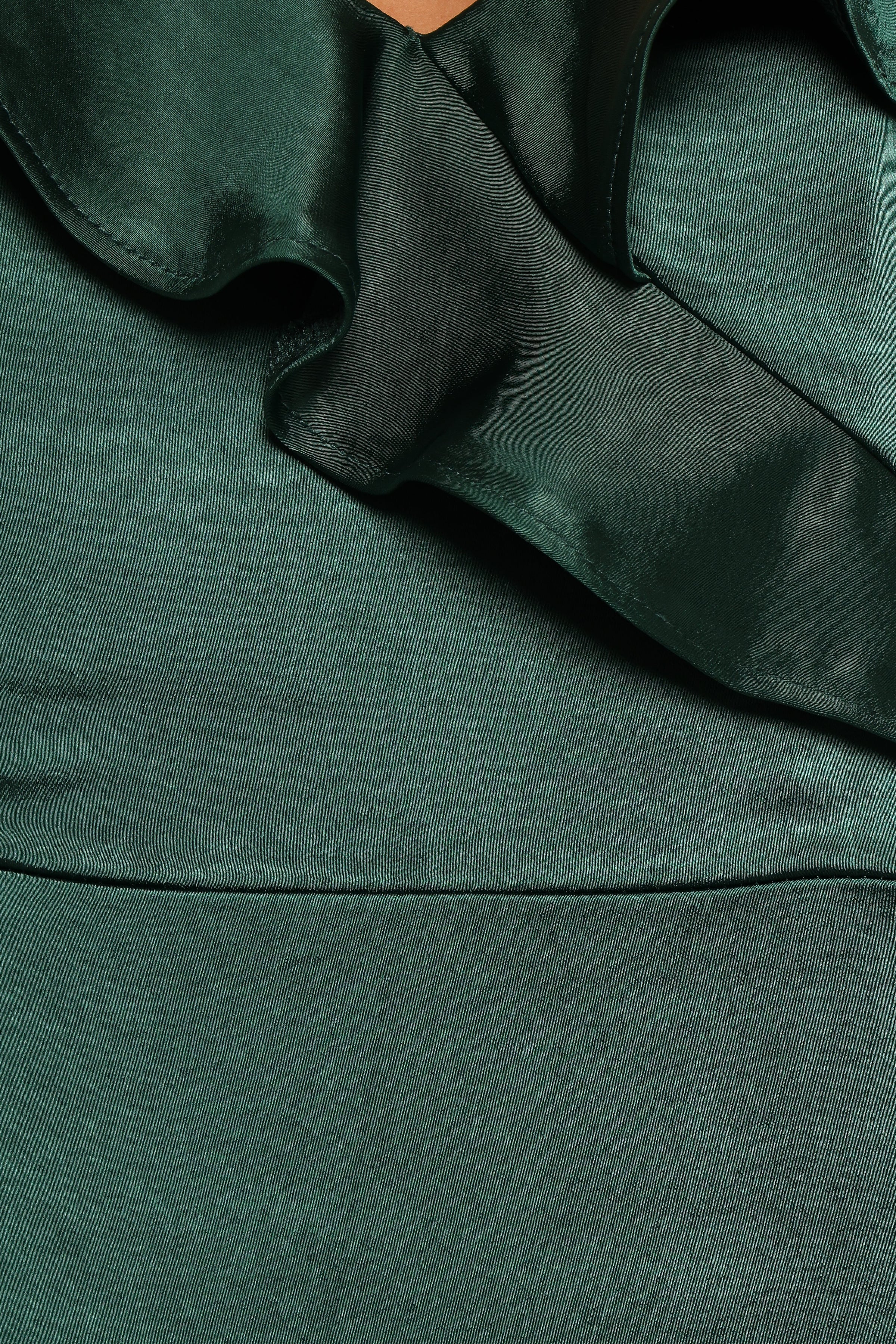 Petal and Pup USA DRESSES Birdie Wrap Dress - Emerald Green