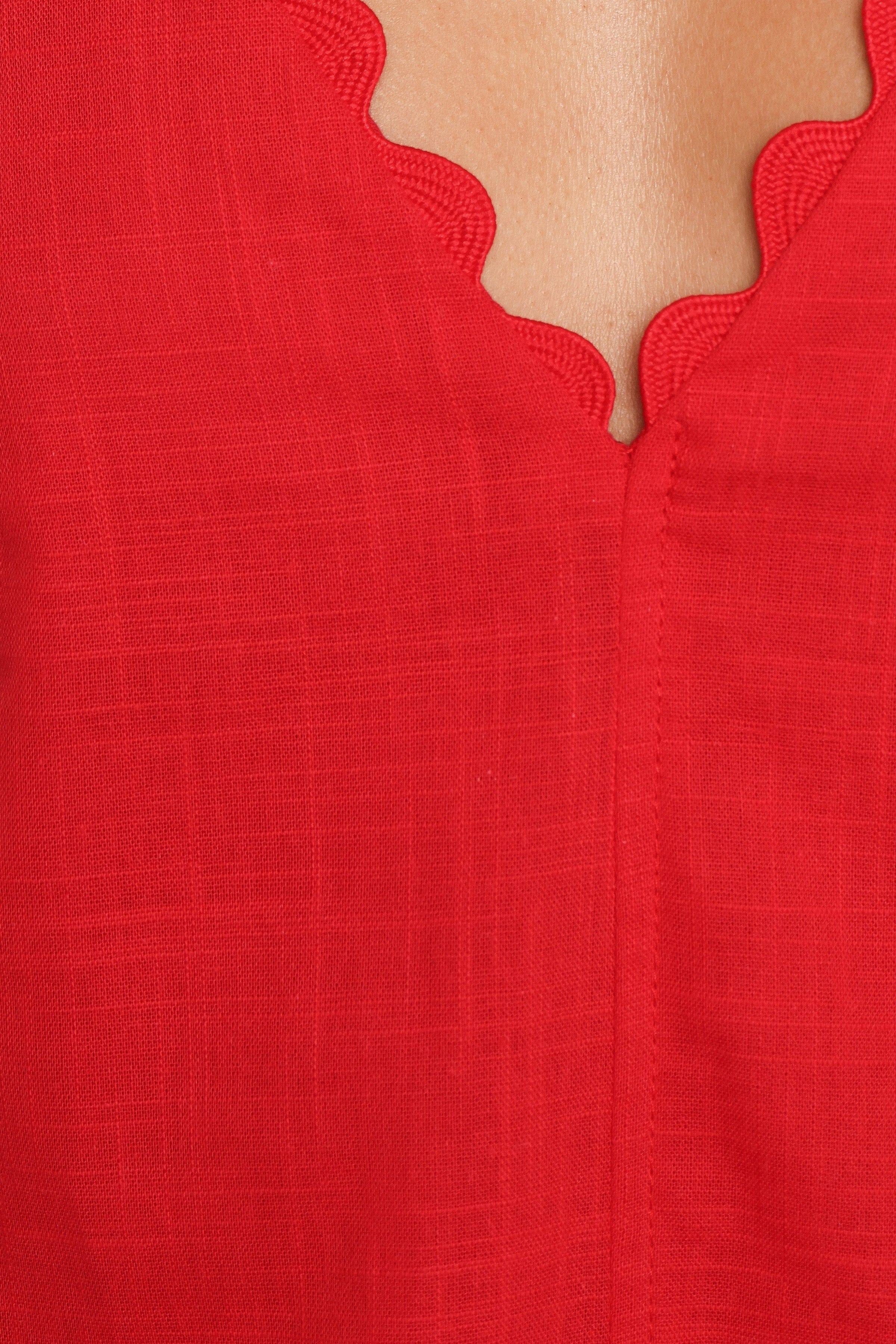 Petal and Pup USA DRESSES Blaine Mini Dress - Red