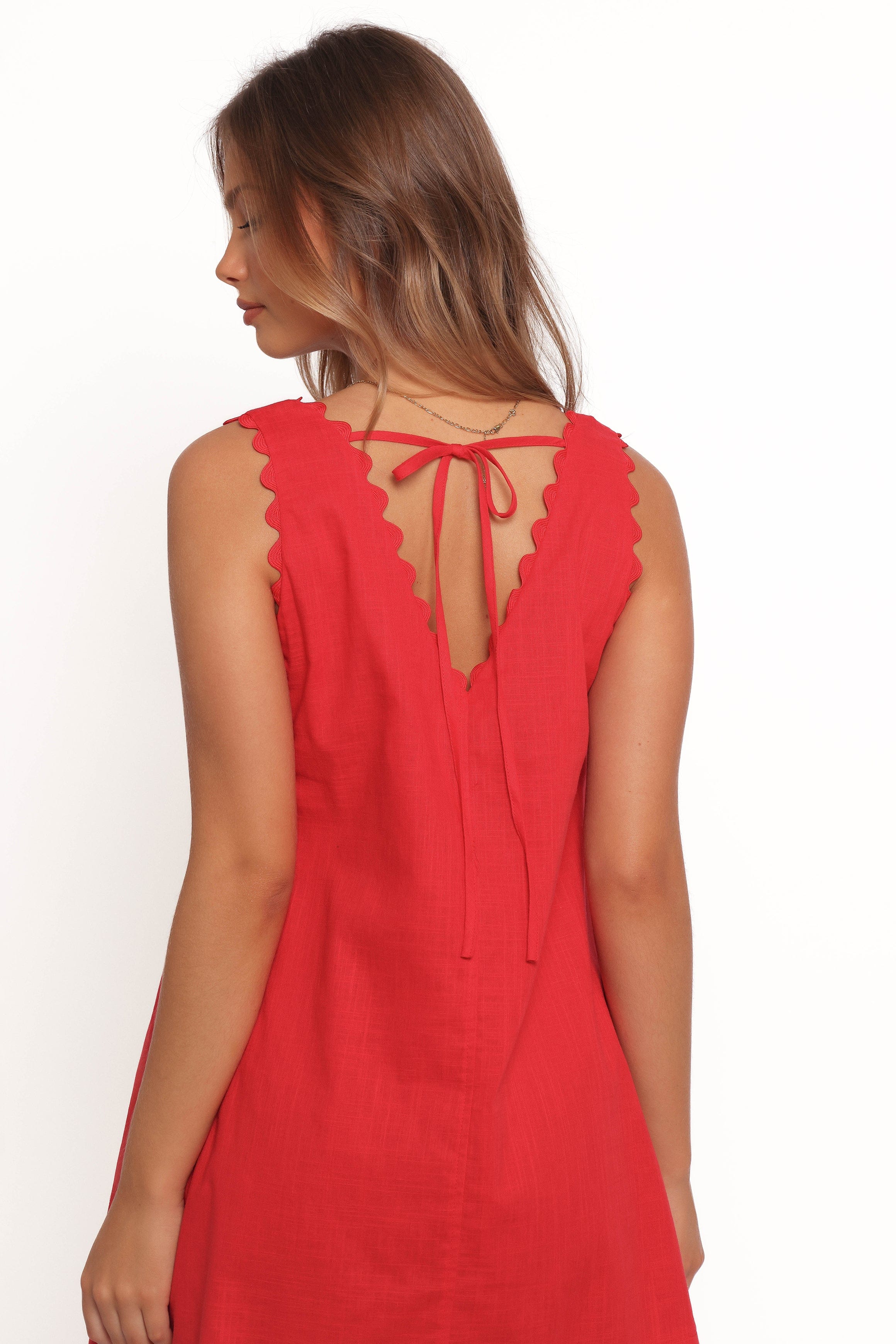 Petal and Pup USA DRESSES Blaine Mini Dress - Red