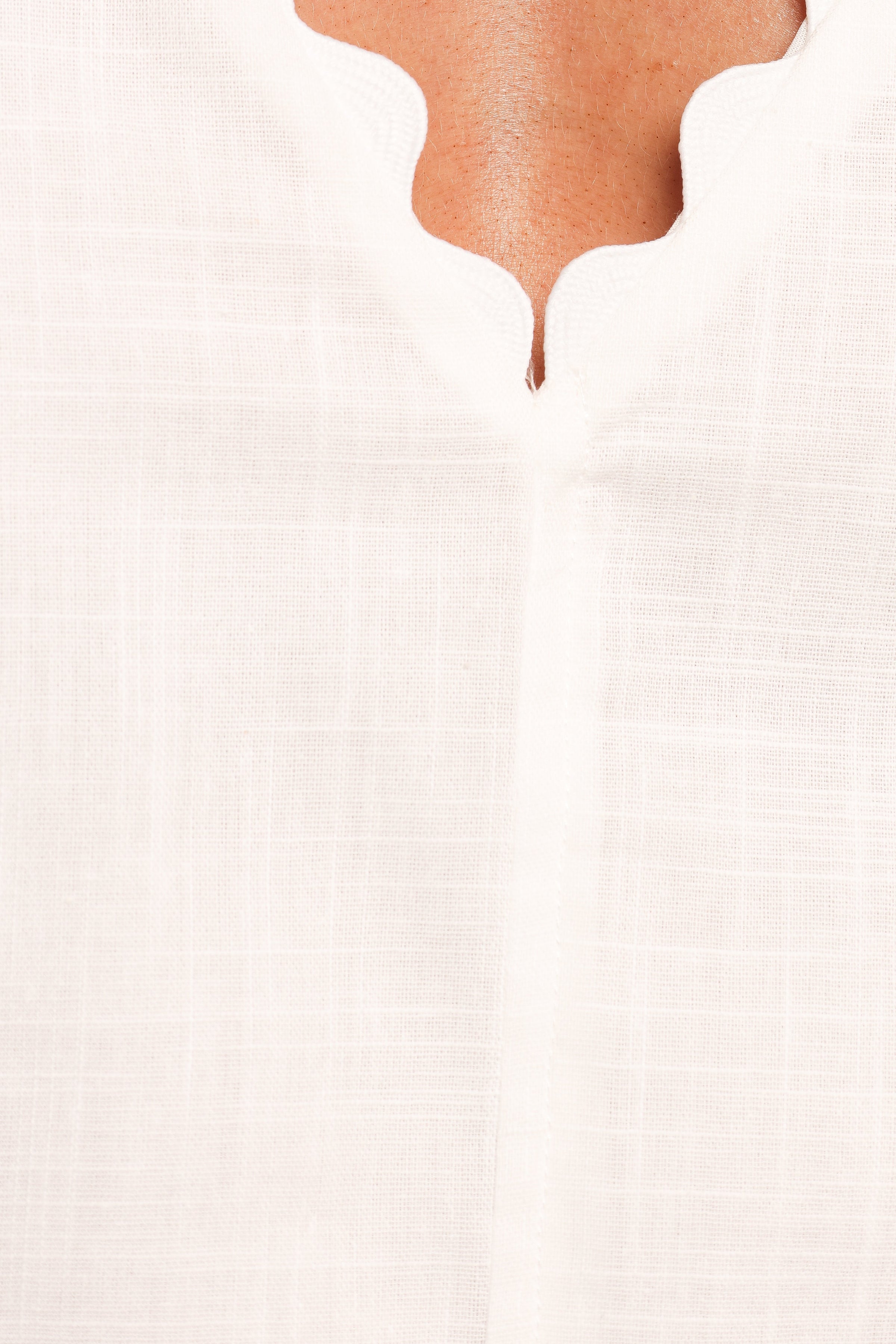 Petal and Pup USA DRESSES Blaine Mini Dress - White