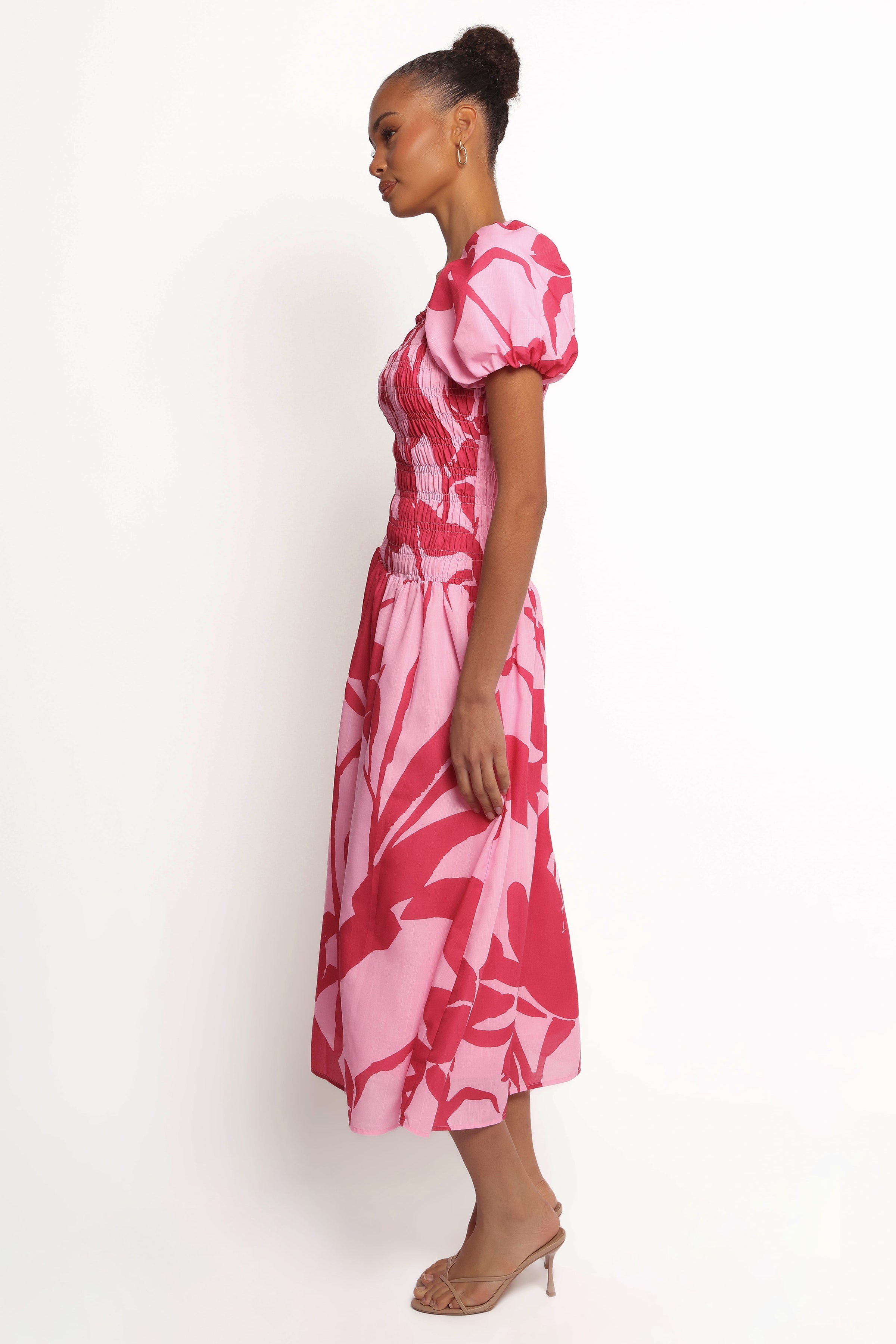 Petal and Pup USA DRESSES Bradley Maxi Dress - Pink Floral (Hold for Amazon)