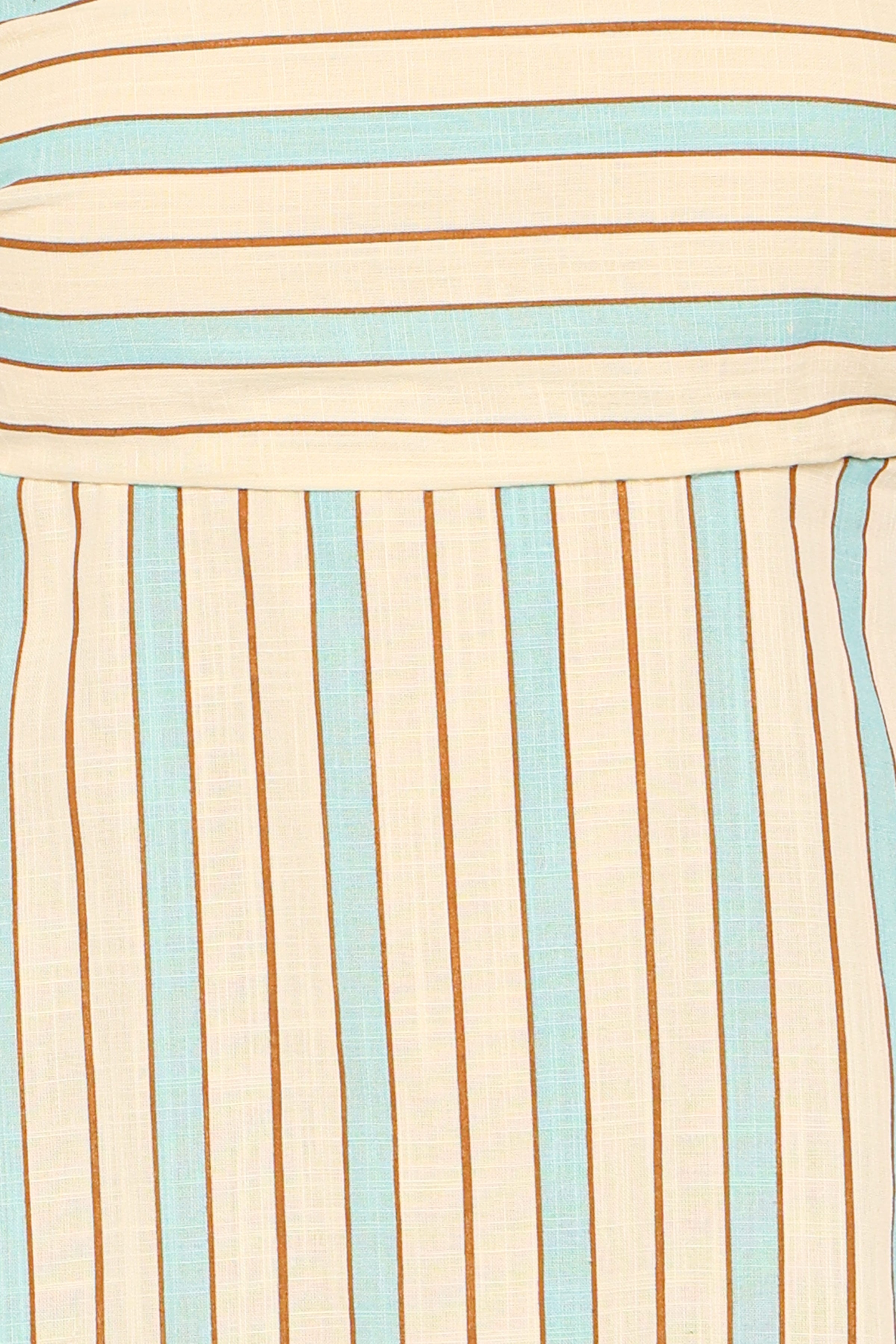 Petal and Pup USA DRESSES Brea Maxi Dress - Green Stripe