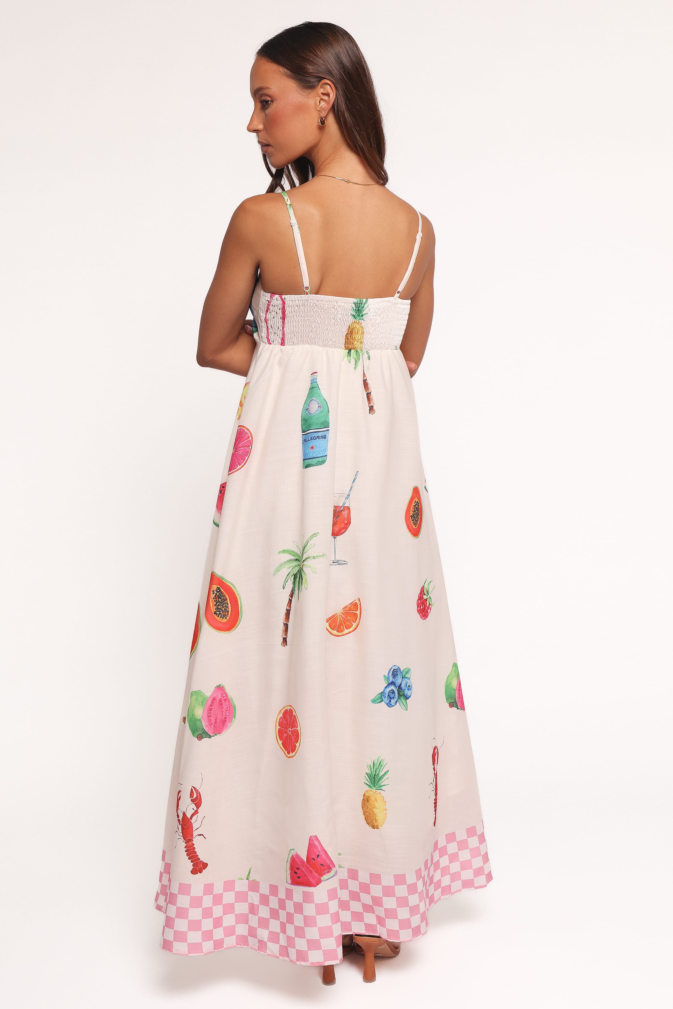 Petal and Pup USA DRESSES Brea Maxi Dress - Tutti Fruitti (Hold for Amazon)