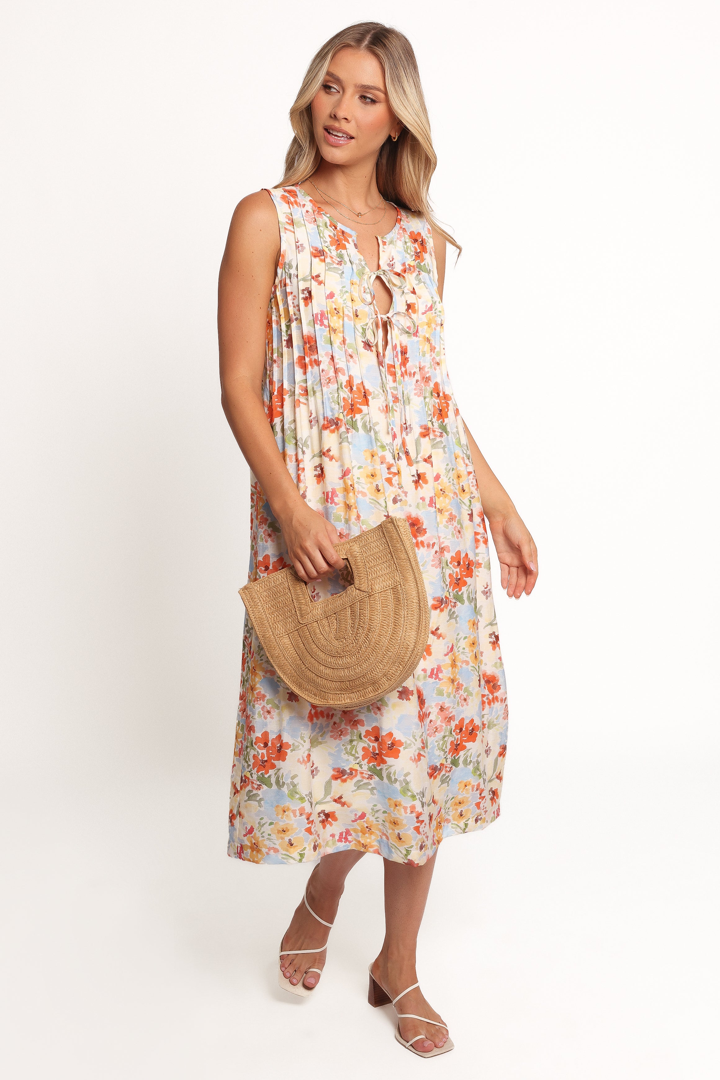 Petal and Pup USA DRESSES Breeze Midi Dress - Floral (Hold for Rack)