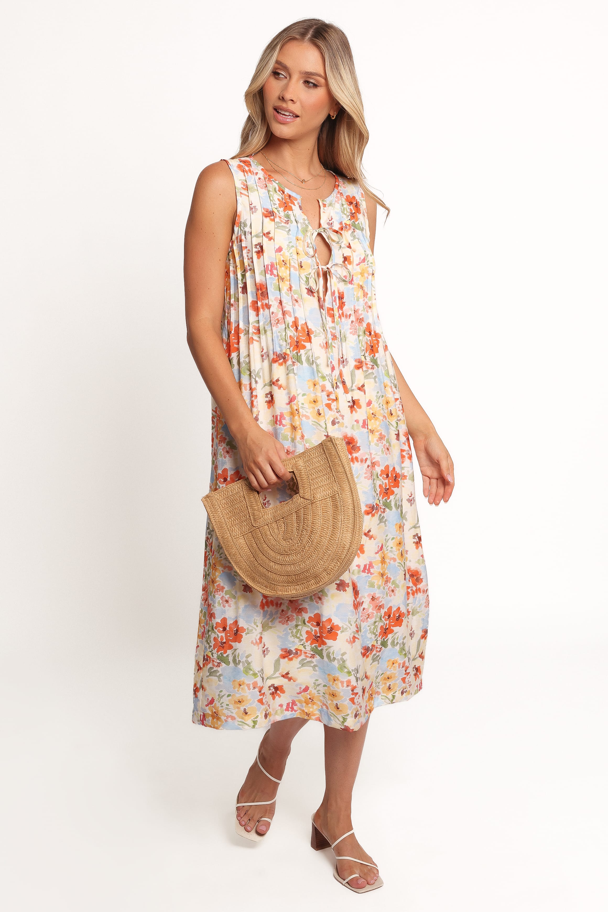 Petal and Pup USA DRESSES Breeze Midi Dress - Floral (Hold for Rack)
