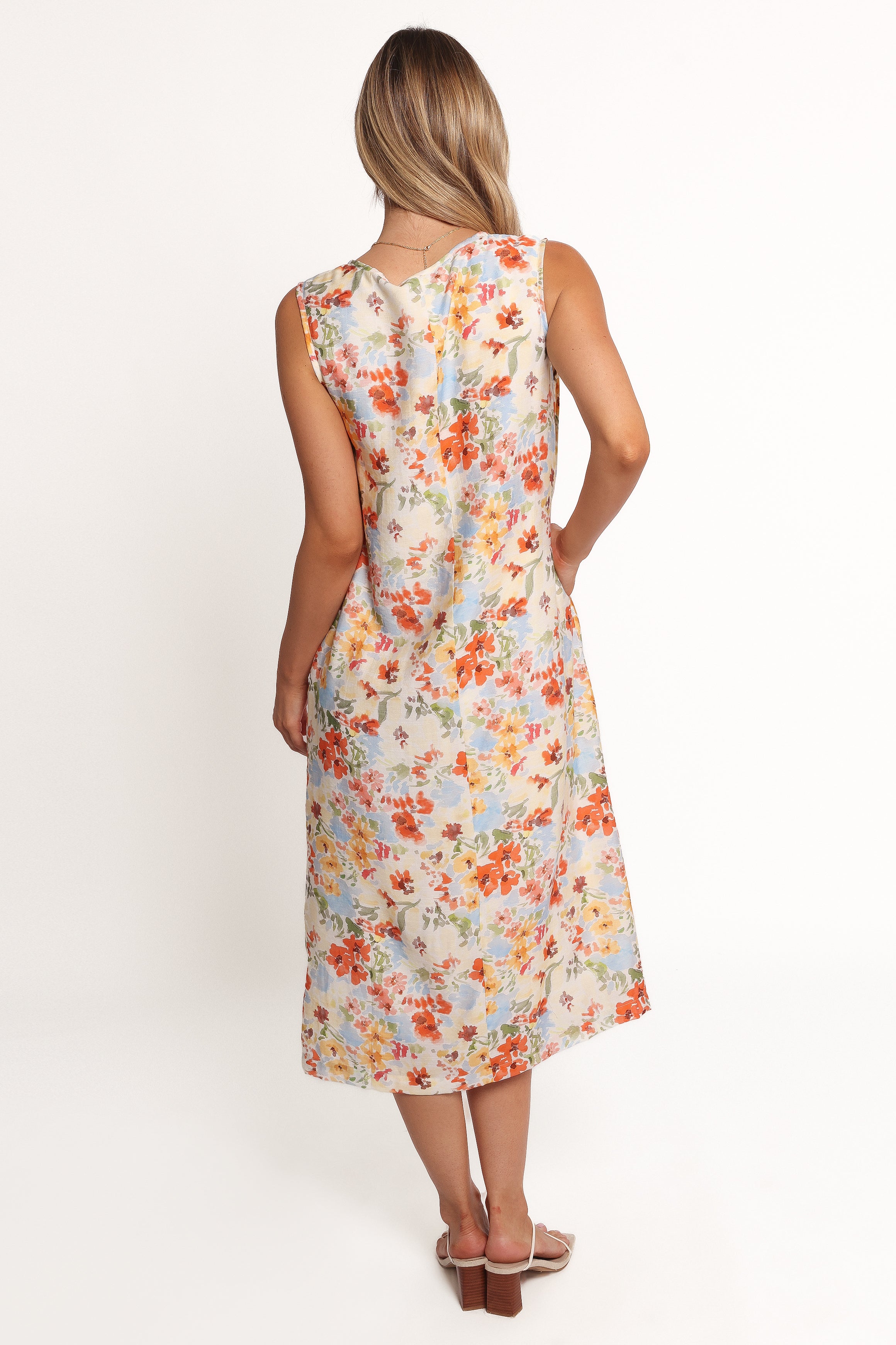 Petal and Pup USA DRESSES Breeze Midi Dress - Floral (Hold for Rack)