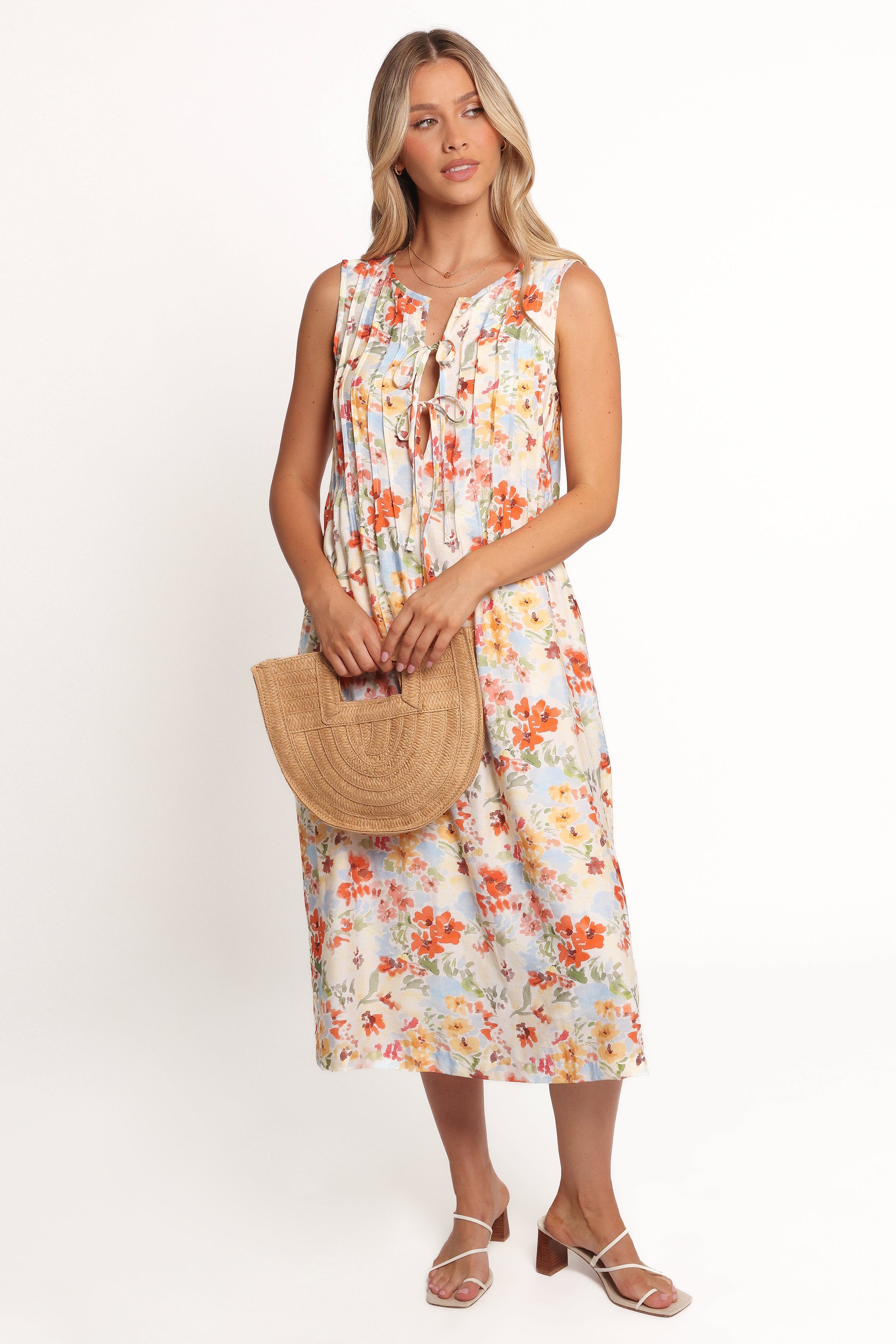 Petal and Pup USA DRESSES Breeze Midi Dress - Floral (Hold for Rack)