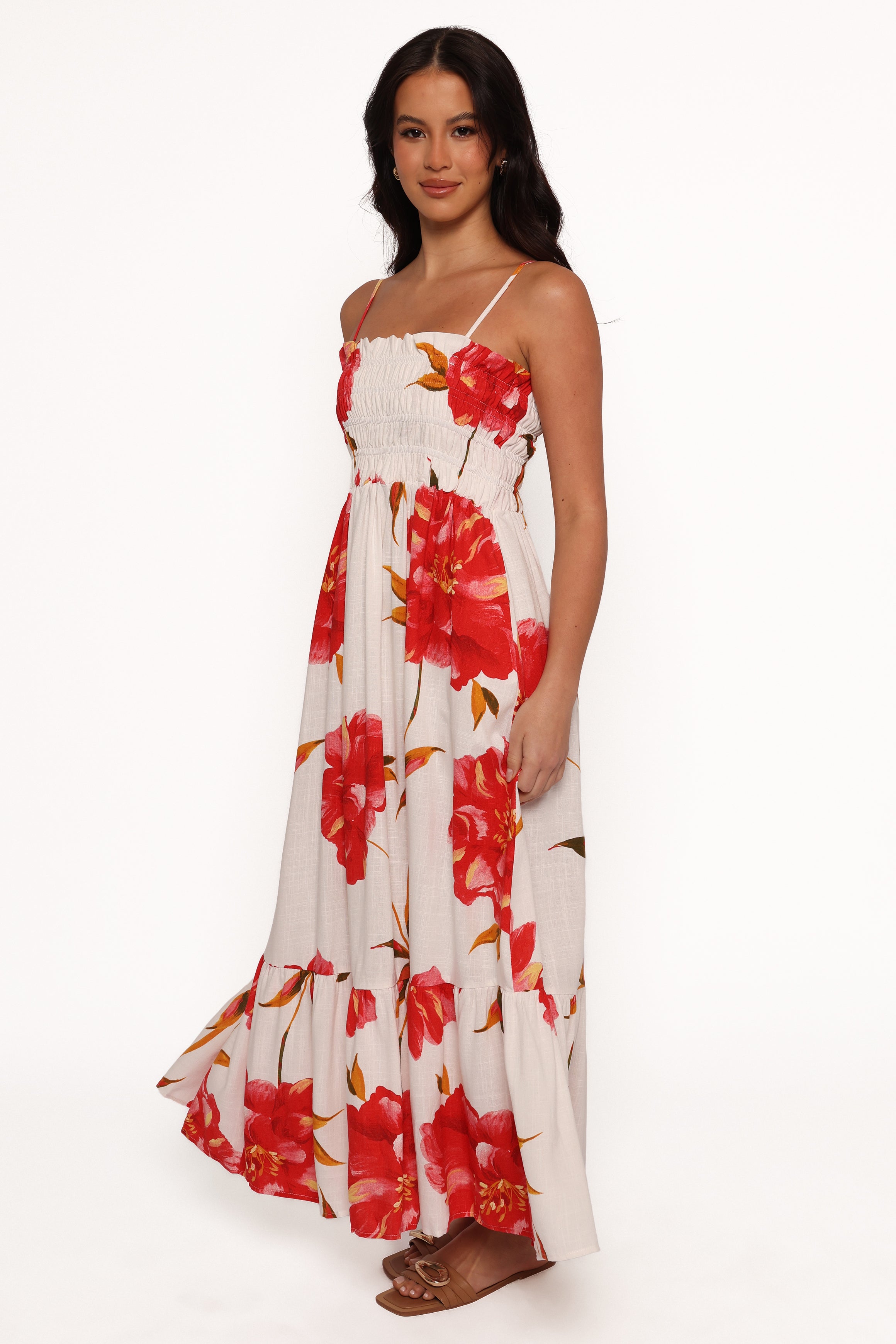 Petal and Pup USA DRESSES Bridger Maxi Dress - Scarlet Rose (Hold for Rack)