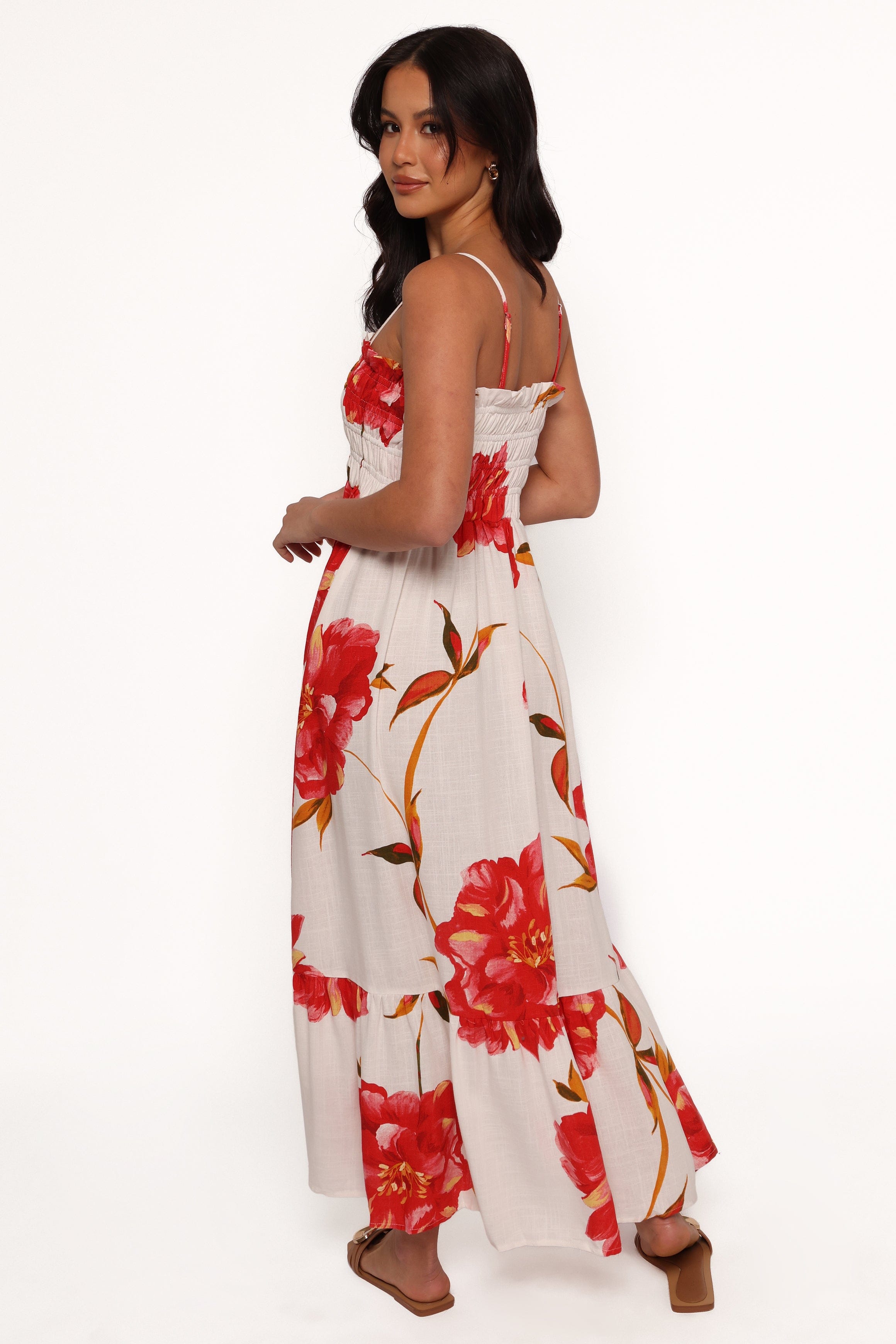 Petal and Pup USA DRESSES Bridger Maxi Dress - Scarlet Rose (Hold for Rack)