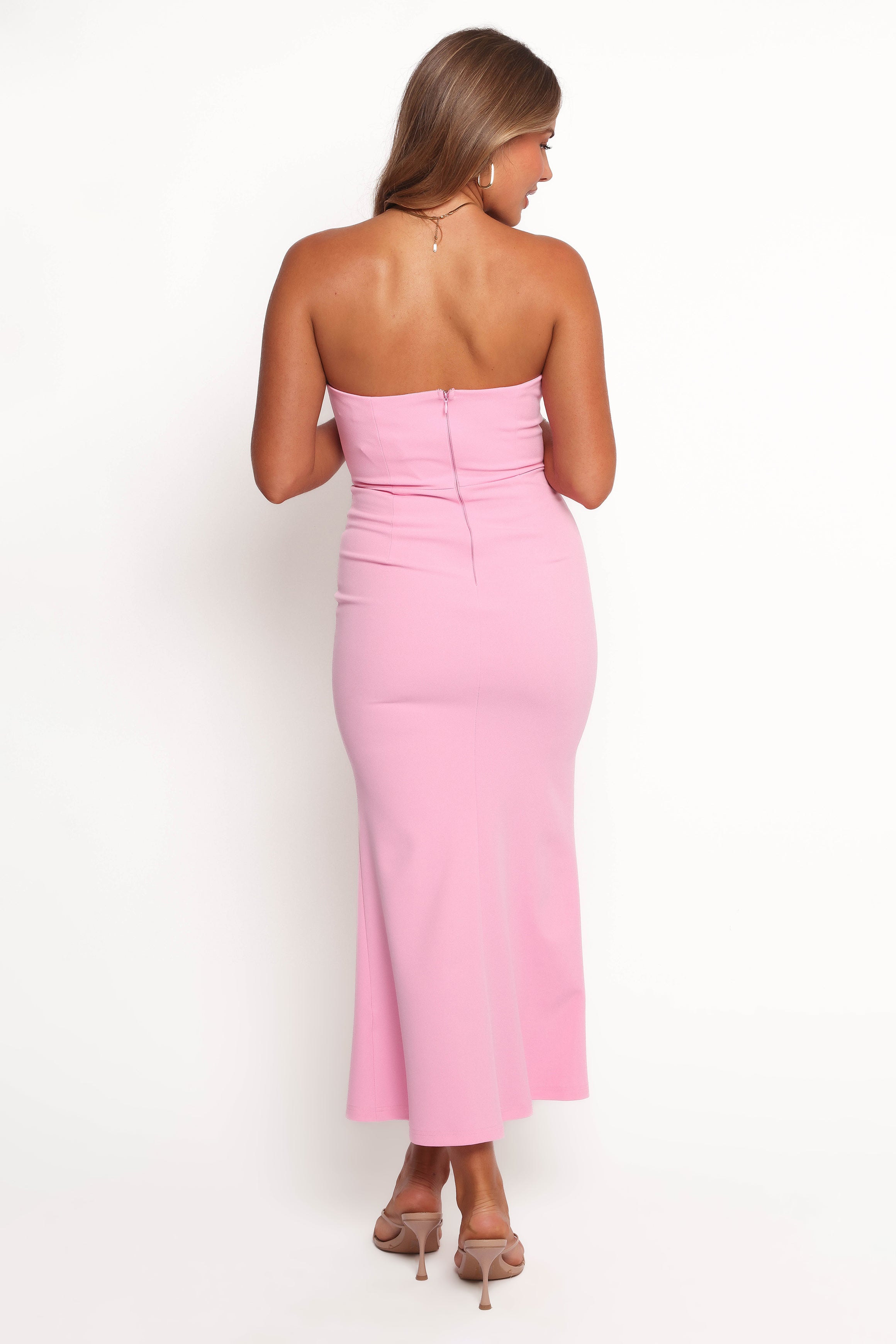 Petal and Pup USA DRESSES Briggs Midi Dress - Pink