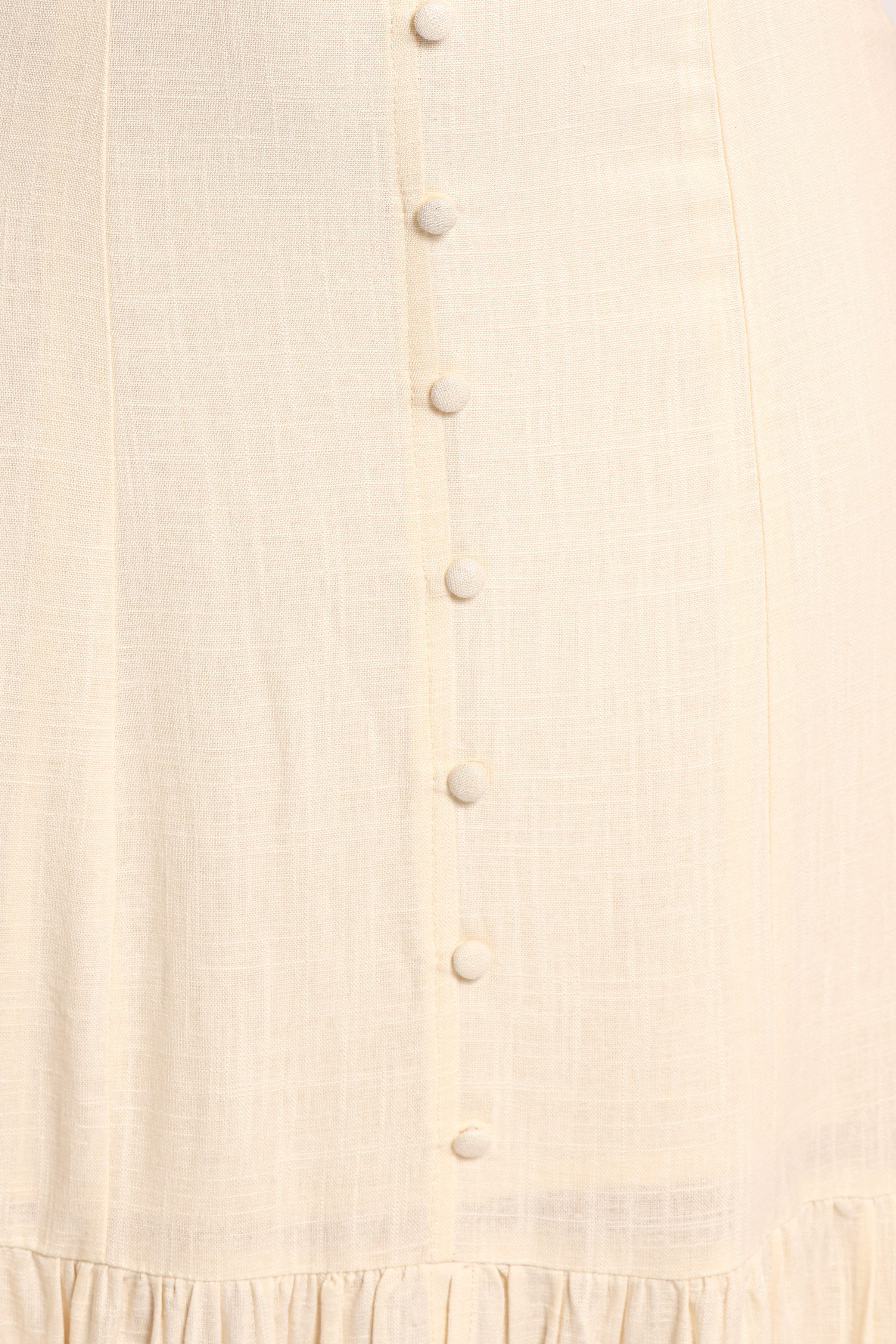 Petal and Pup USA DRESSES Brisa Maxi Dress - Cream