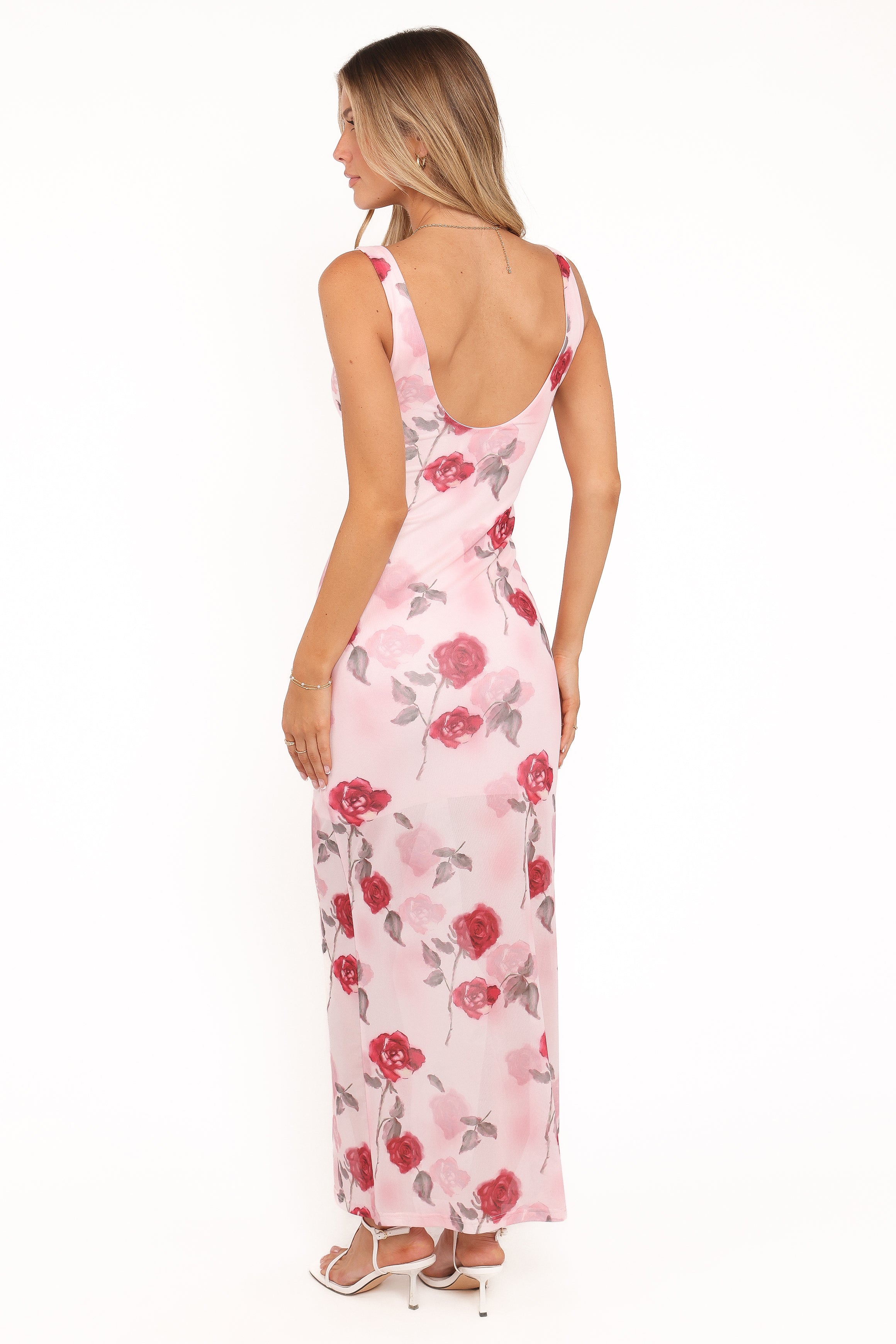 Petal and Pup USA DRESSES Brissa Maxi Dress - Pink Floral