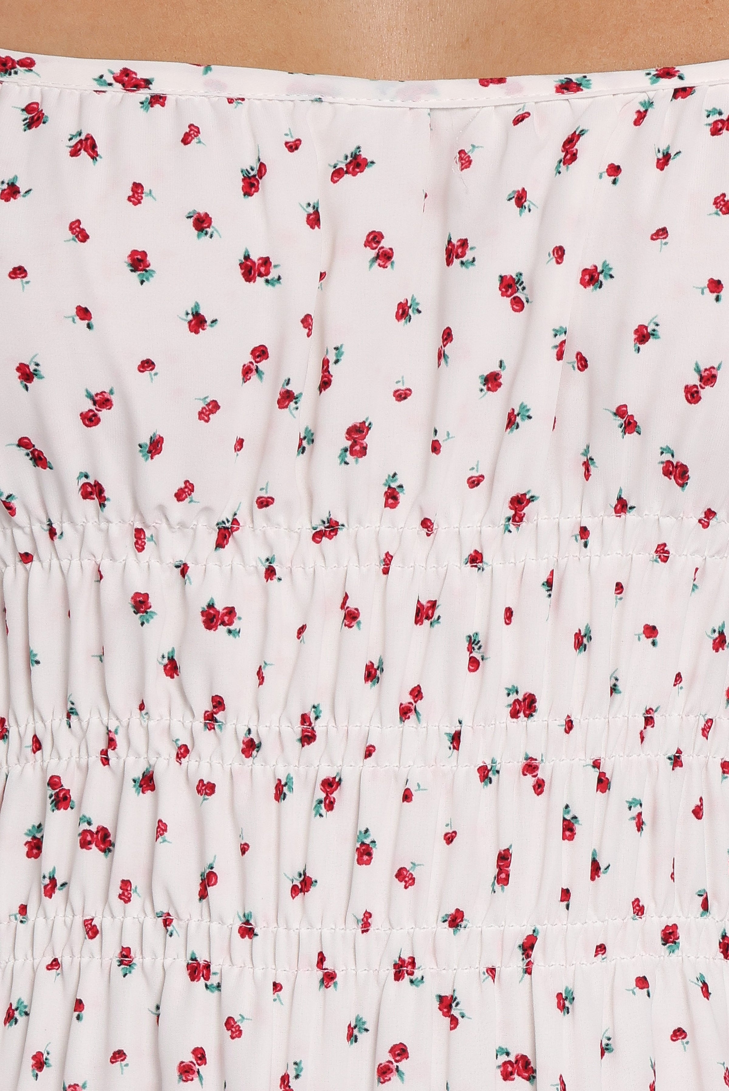 Petal and Pup USA DRESSES Brittany Maxi Dress - Red Floral
