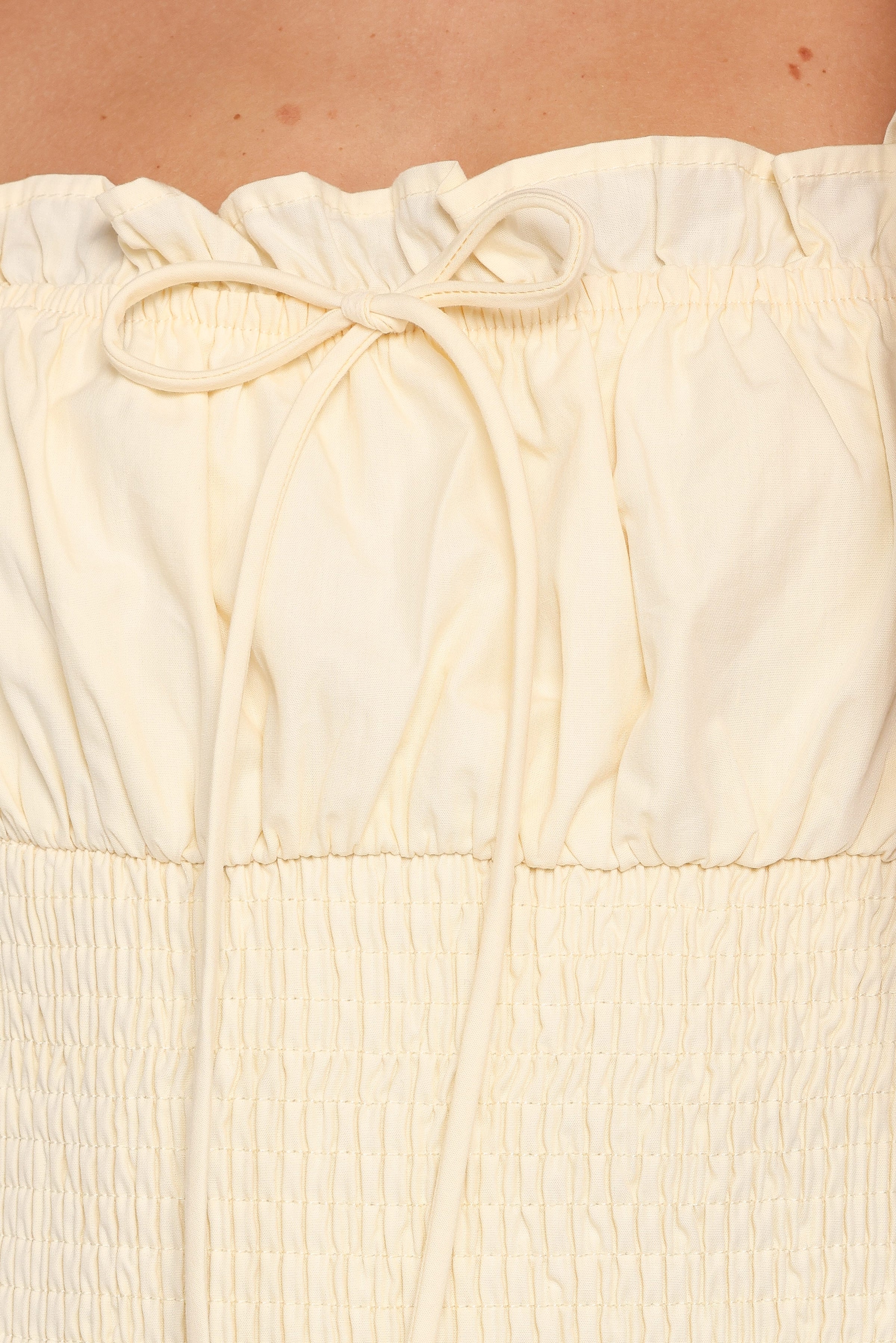 Petal and Pup USA DRESSES Bronte Midi Dress - Butter Yellow