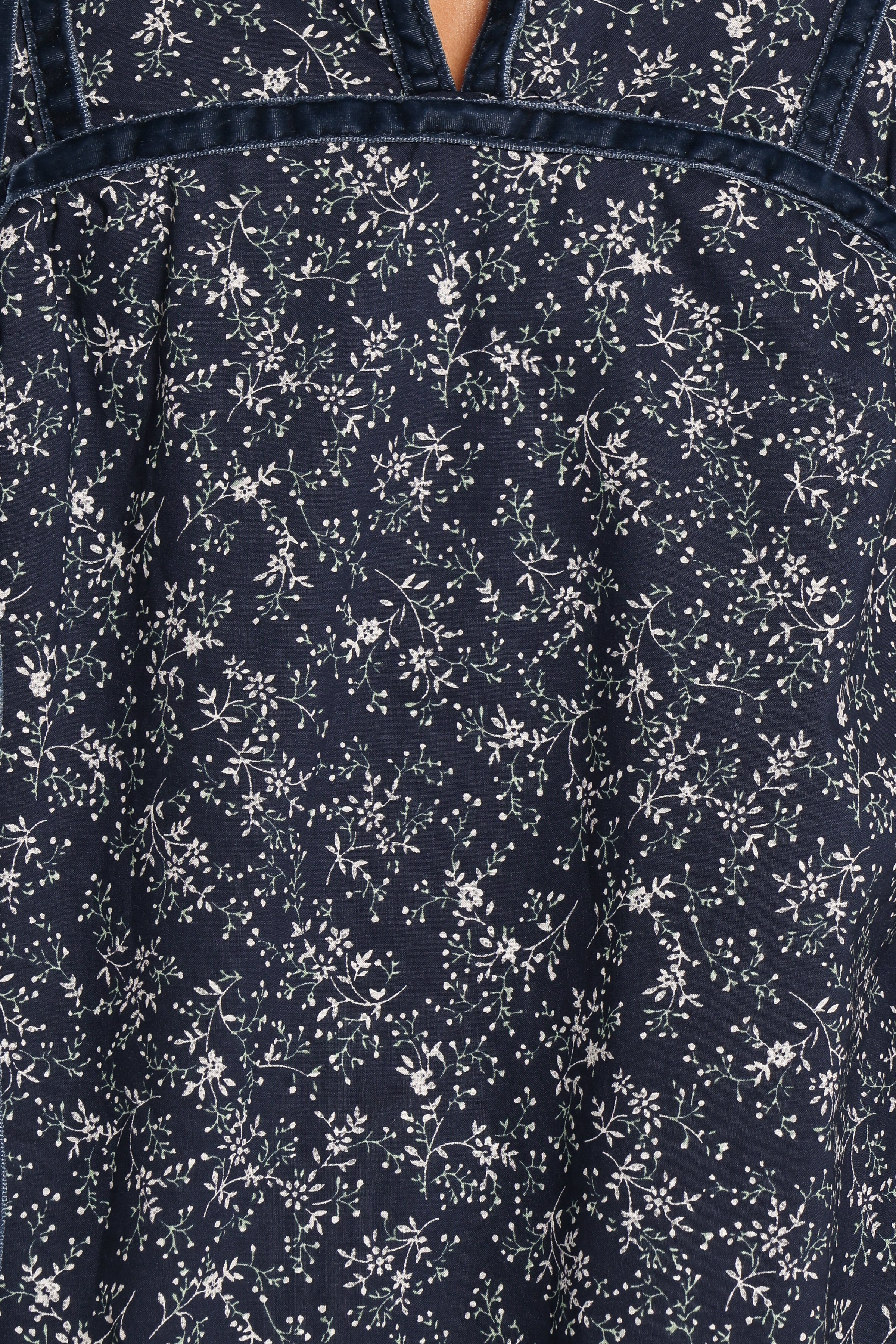 Petal and Pup USA DRESSES Brooklyn Mini Dress - Blue Floral