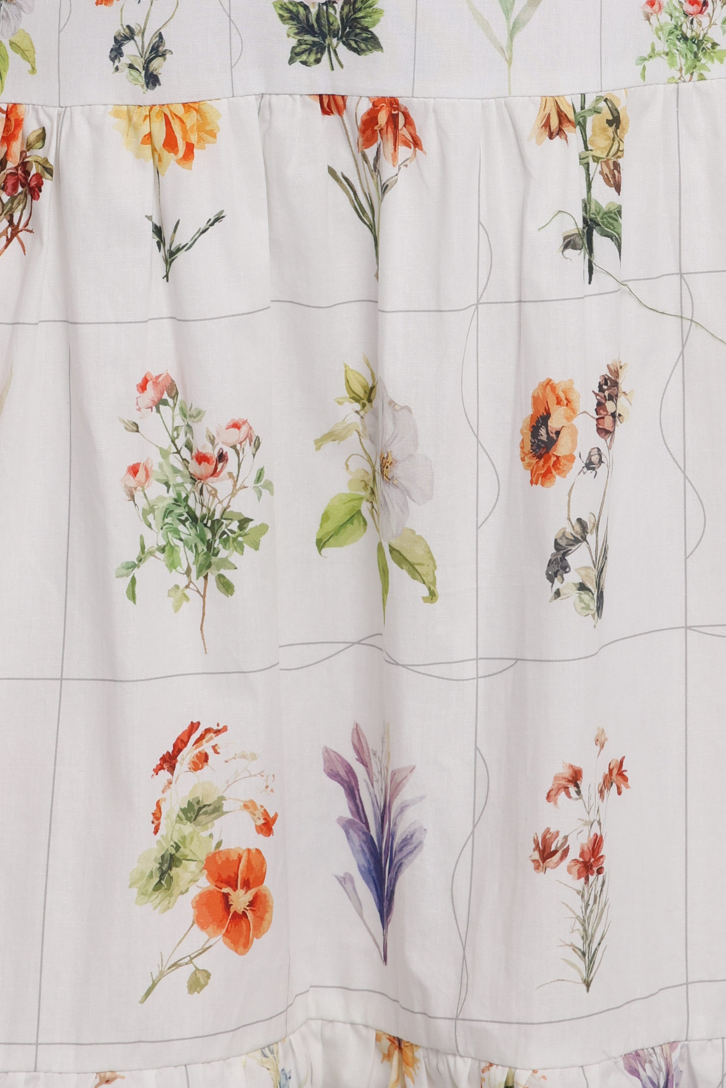 Petal and Pup USA DRESSES Brooks Maxi Dress - White Floral