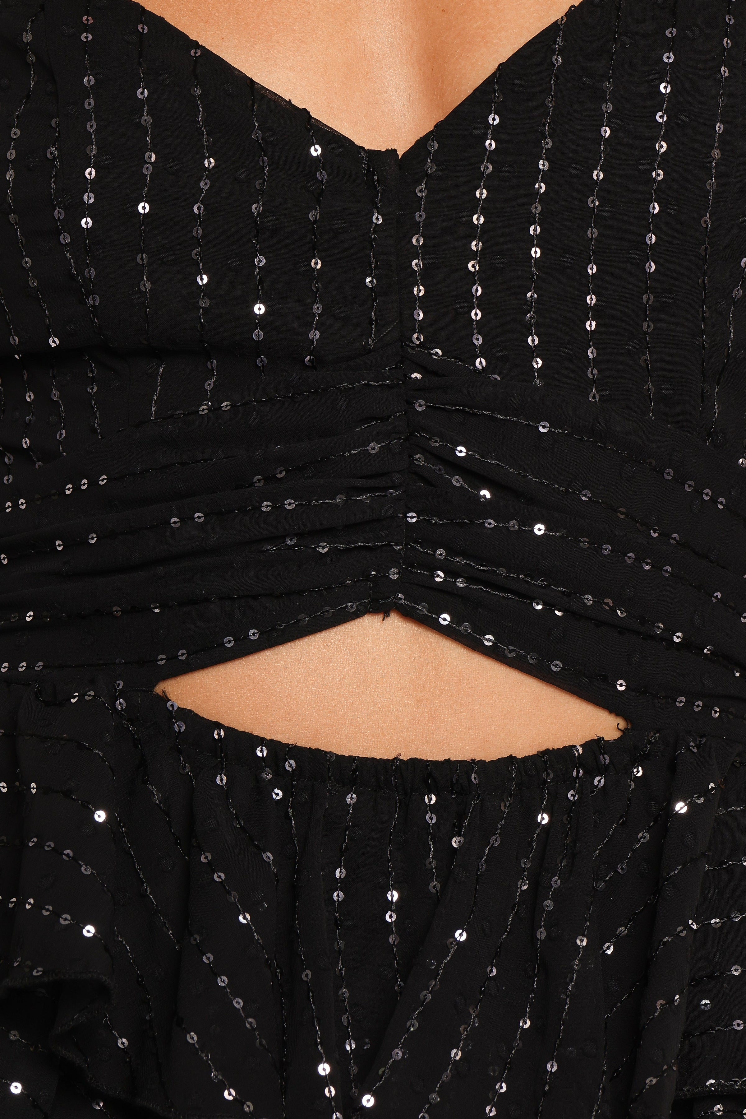 Petal and Pup USA DRESSES Brooks Mini Dress - Black