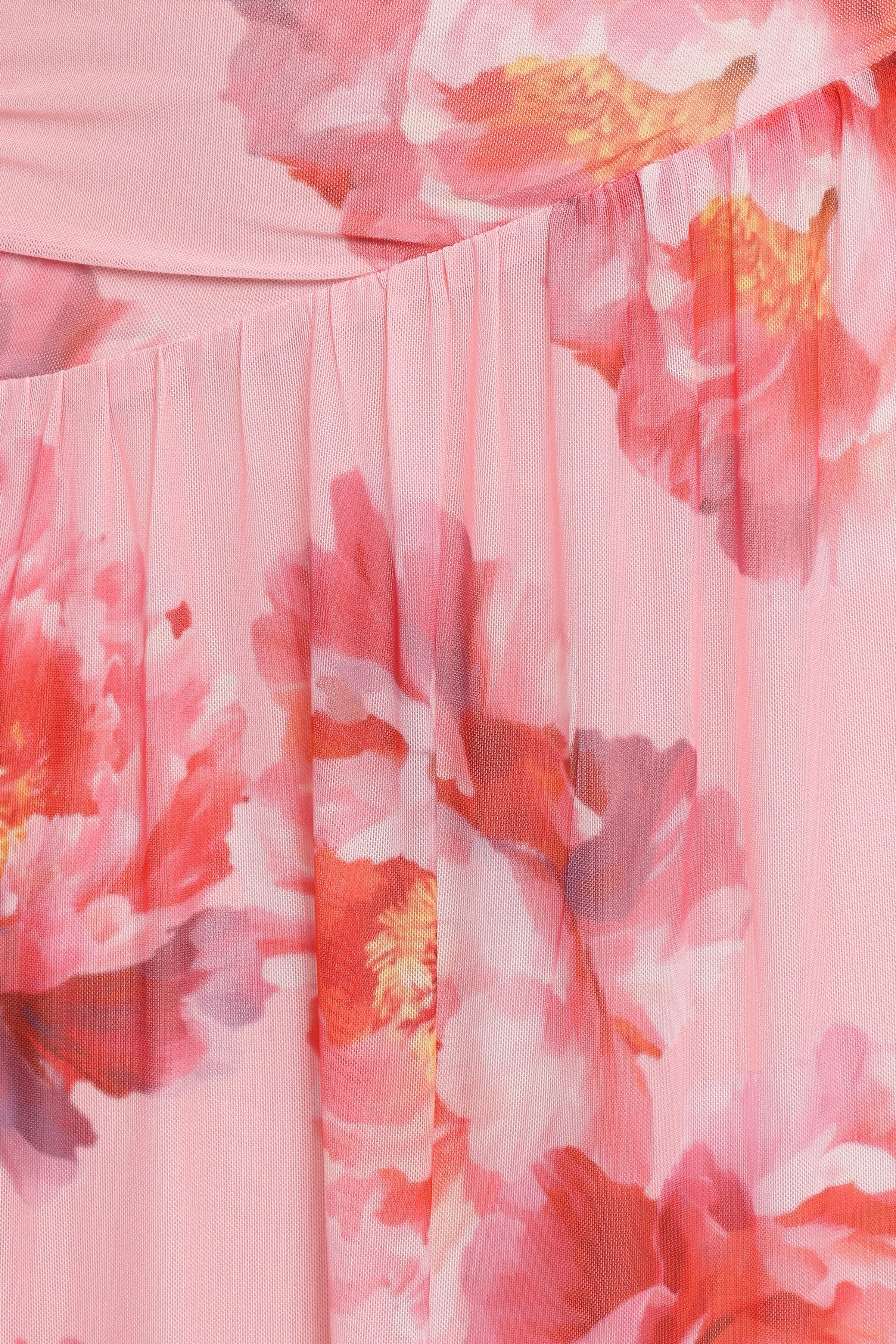 Petal and Pup USA DRESSES Calypso Maxi Dress - Pink Peony