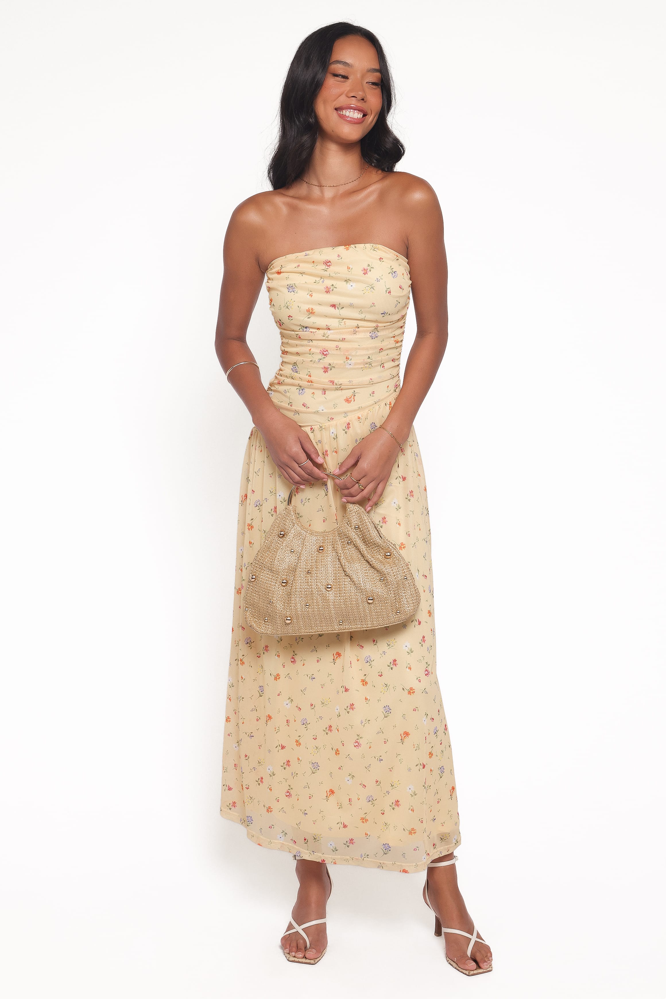 Petal and Pup USA DRESSES Calypso Maxi Dress - Yellow Meadow