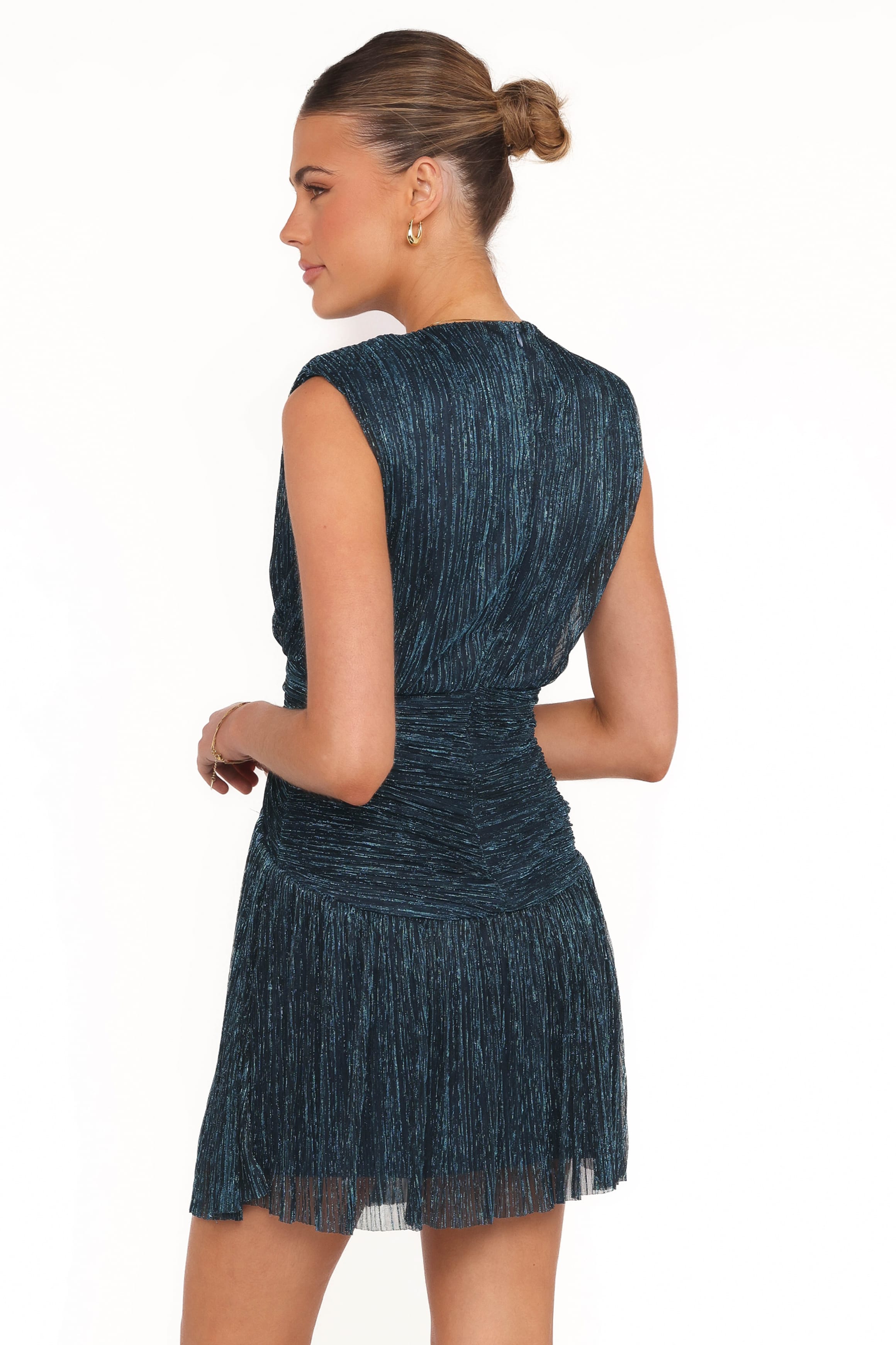 Petal and Pup USA DRESSES Cara Mini Dress - Navy