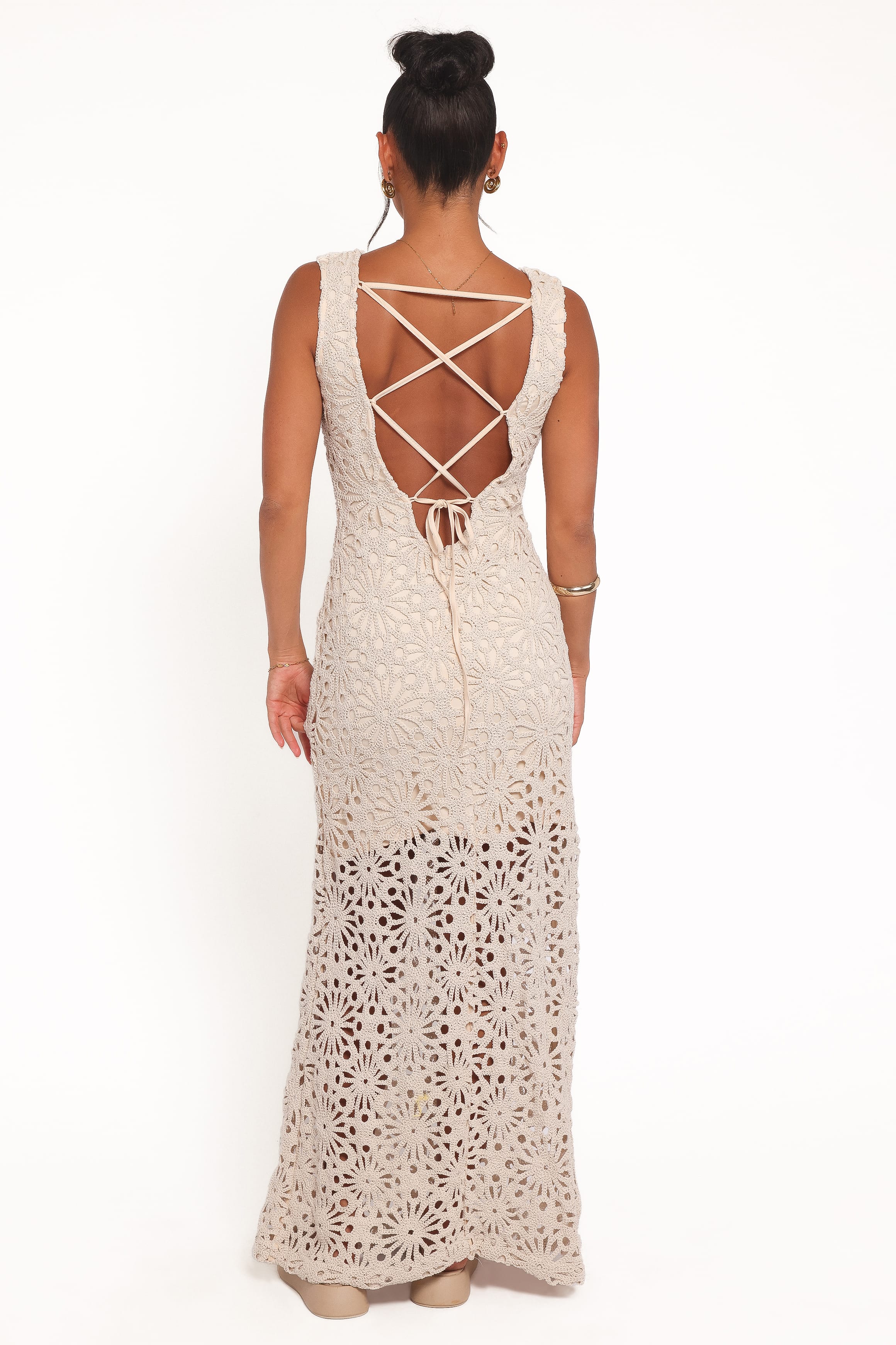 Petal and Pup USA DRESSES Carlene Maxi Dress - Natural