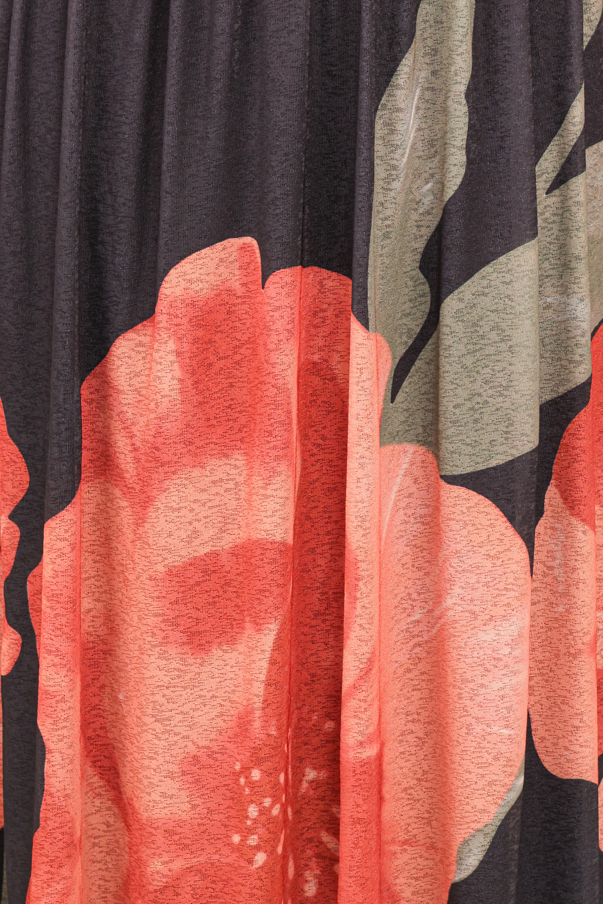 Petal and Pup USA DRESSES Carlin Midi Dress - Black Floral