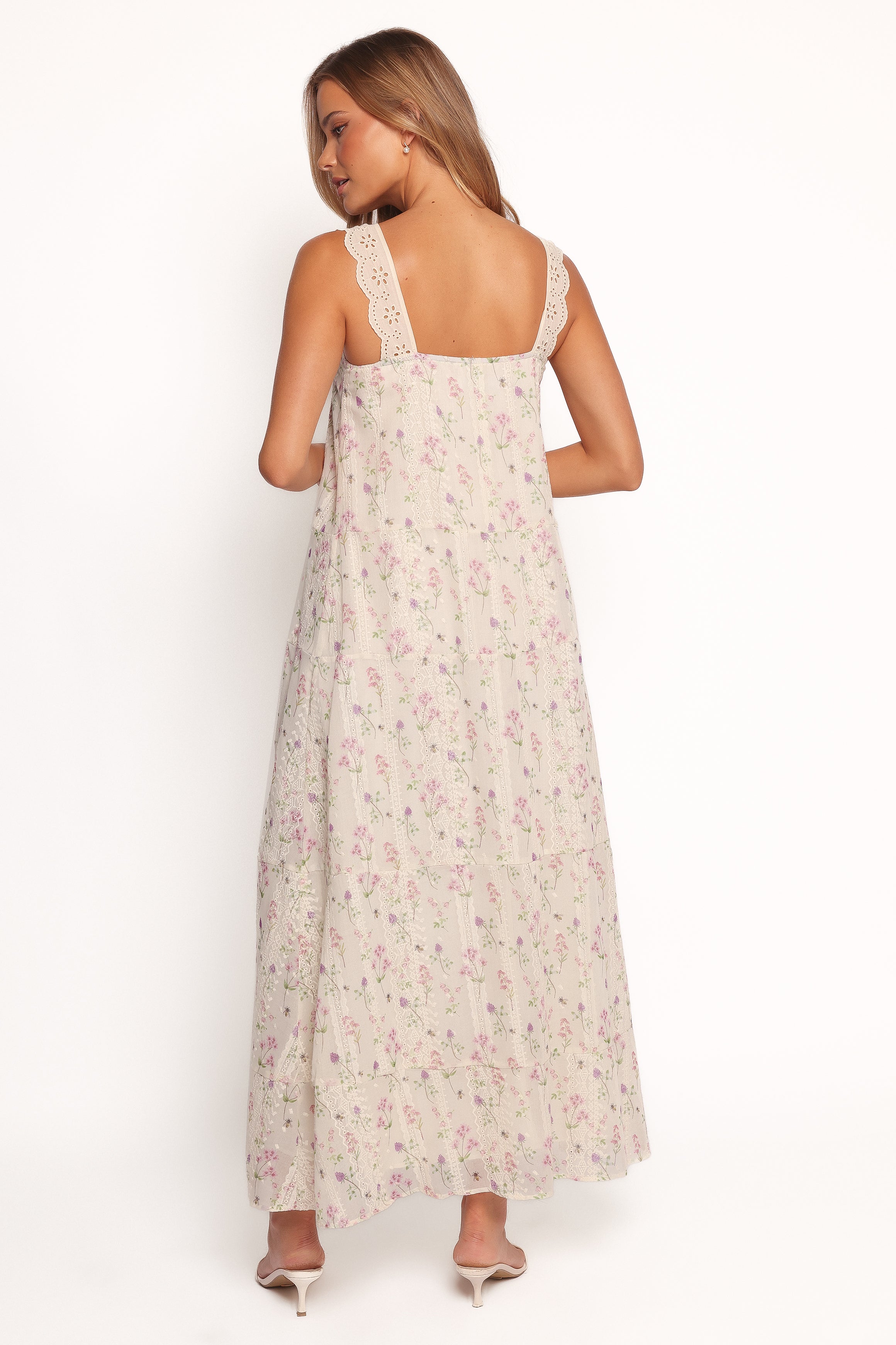 Petal and Pup USA DRESSES Caroline Maxi Dress - Pink Floral