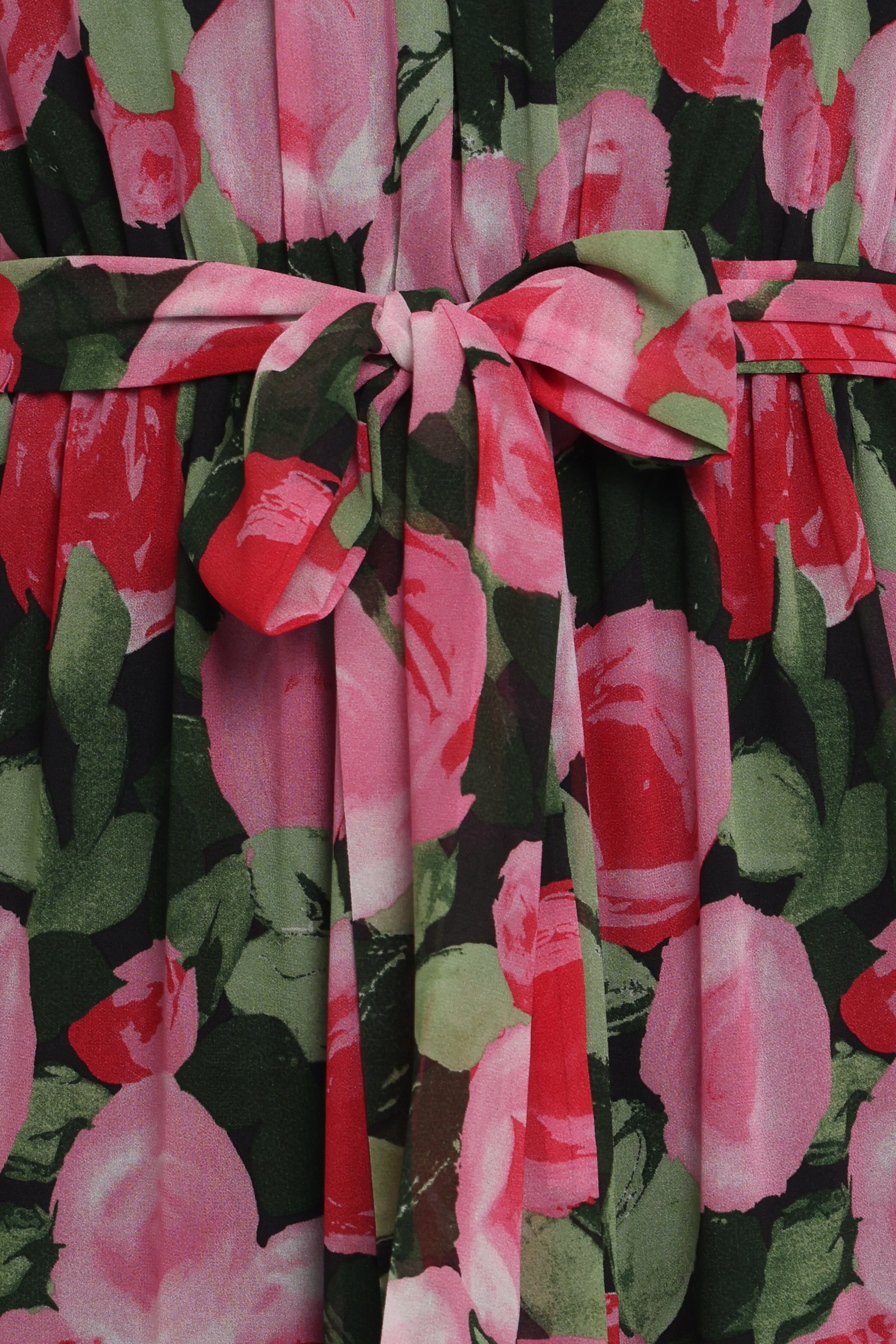 Petal and Pup USA DRESSES Caroline Maxi Halter Dress - Black Floral