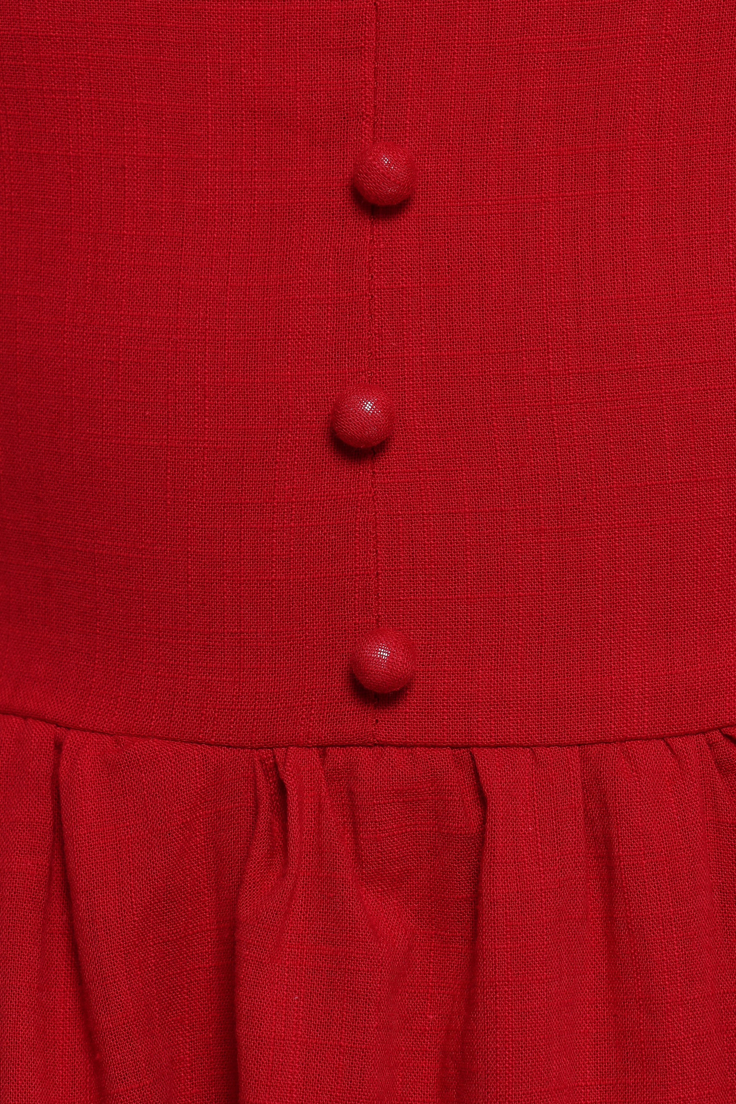 Petal and Pup USA DRESSES Caty Maxi Dress - Red